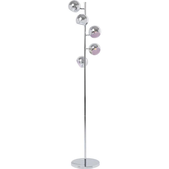Lampa podłogowa 5-ramienna CALOTTA chrom - Image 9