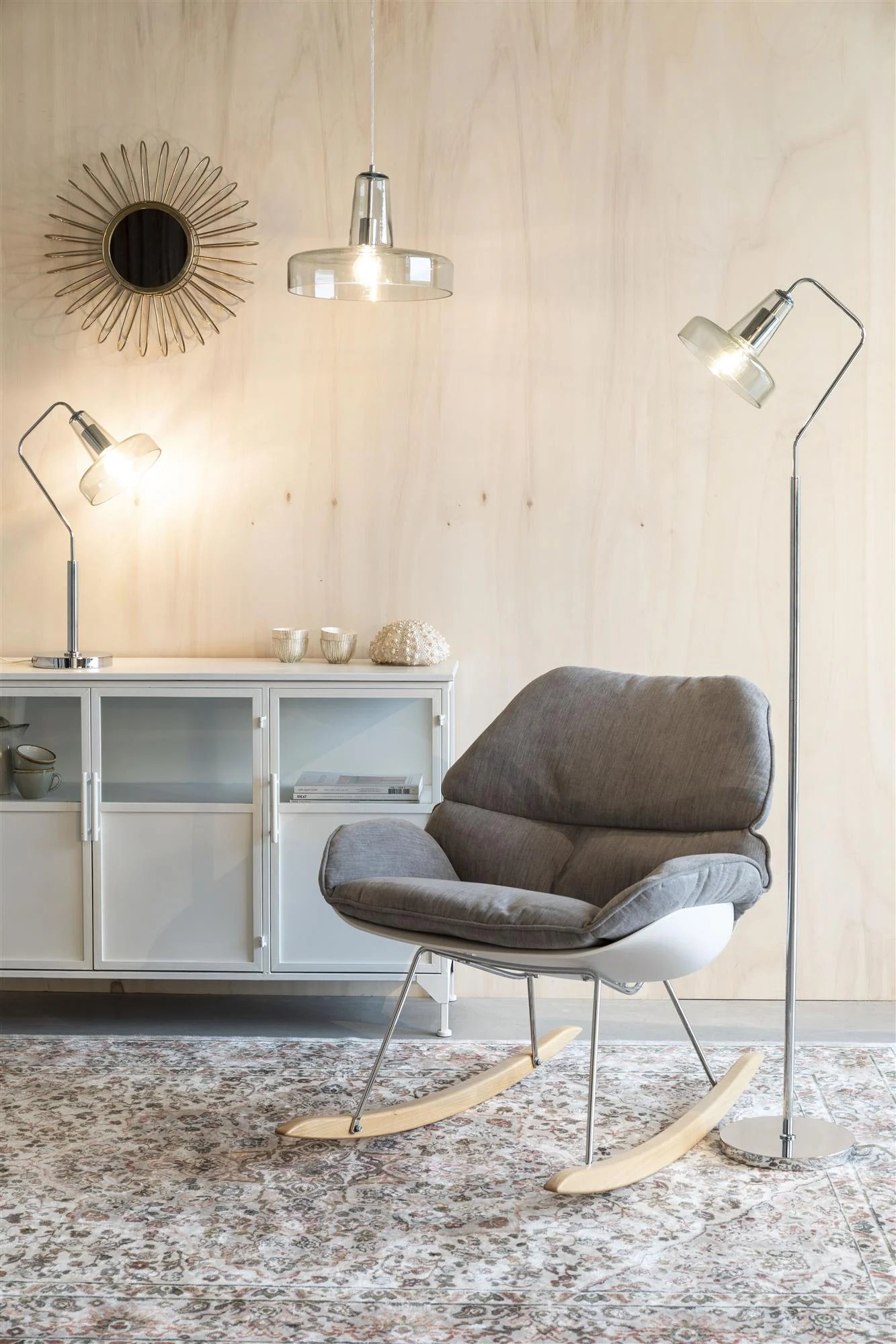 Lampa podłogowa ANSHIN srebrny - Image 4