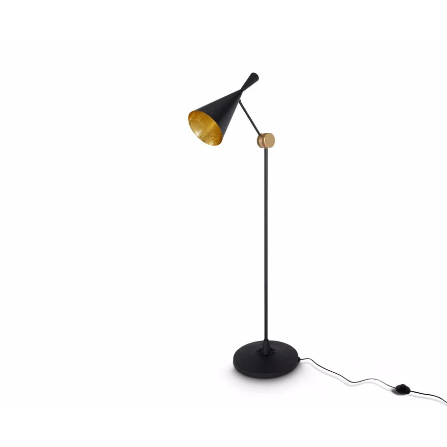 Lampa podłogowa BEAT czarny z miedzianym - Image 5