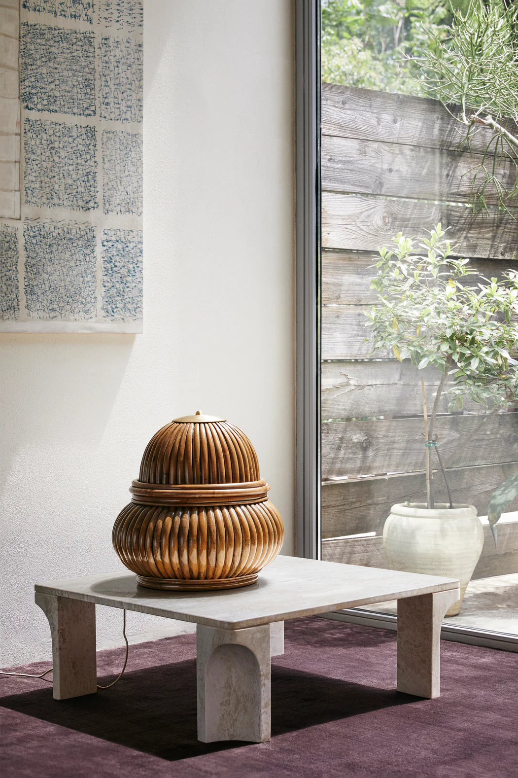 Lampa podłogowa zewnętrzna BOHEMIAN rattan - Image 7