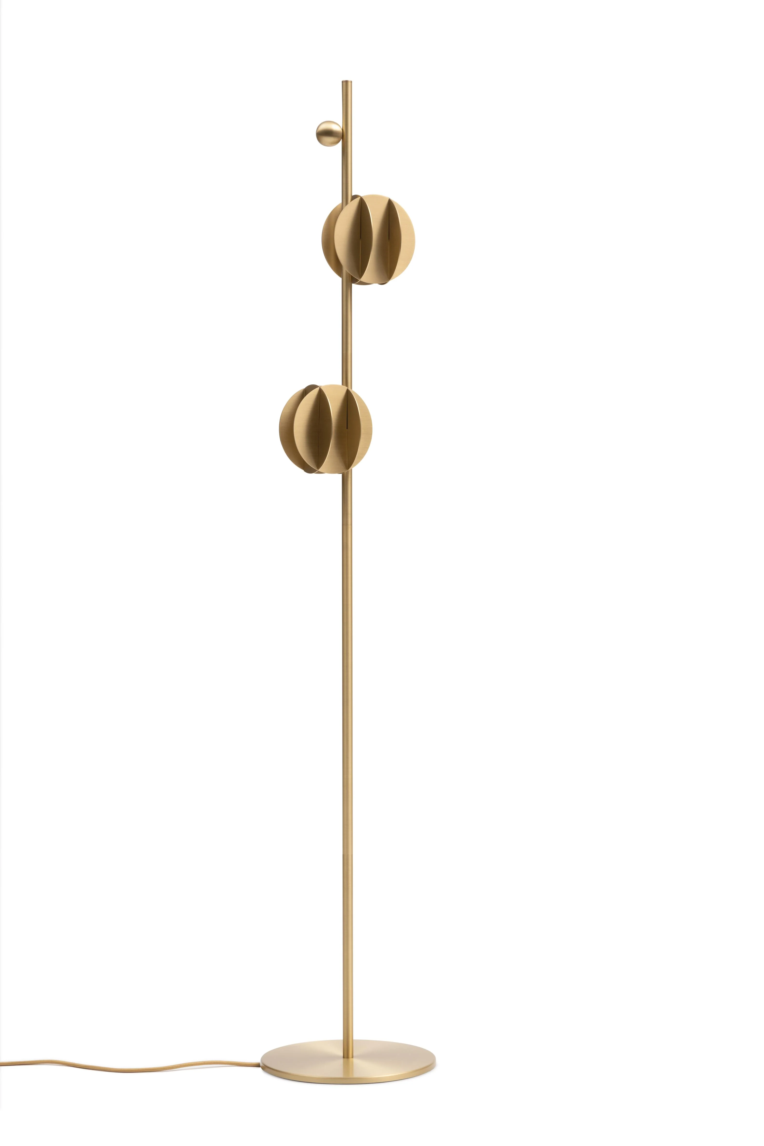 Lampa podłogowa EL mosiądz - Image 3