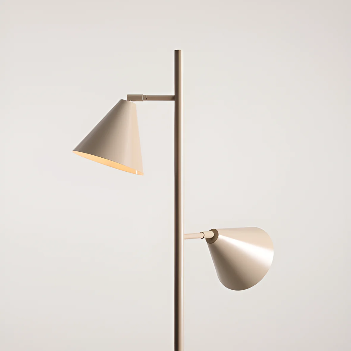Lampa podłogowa FORM DUO beżowy - Image 3