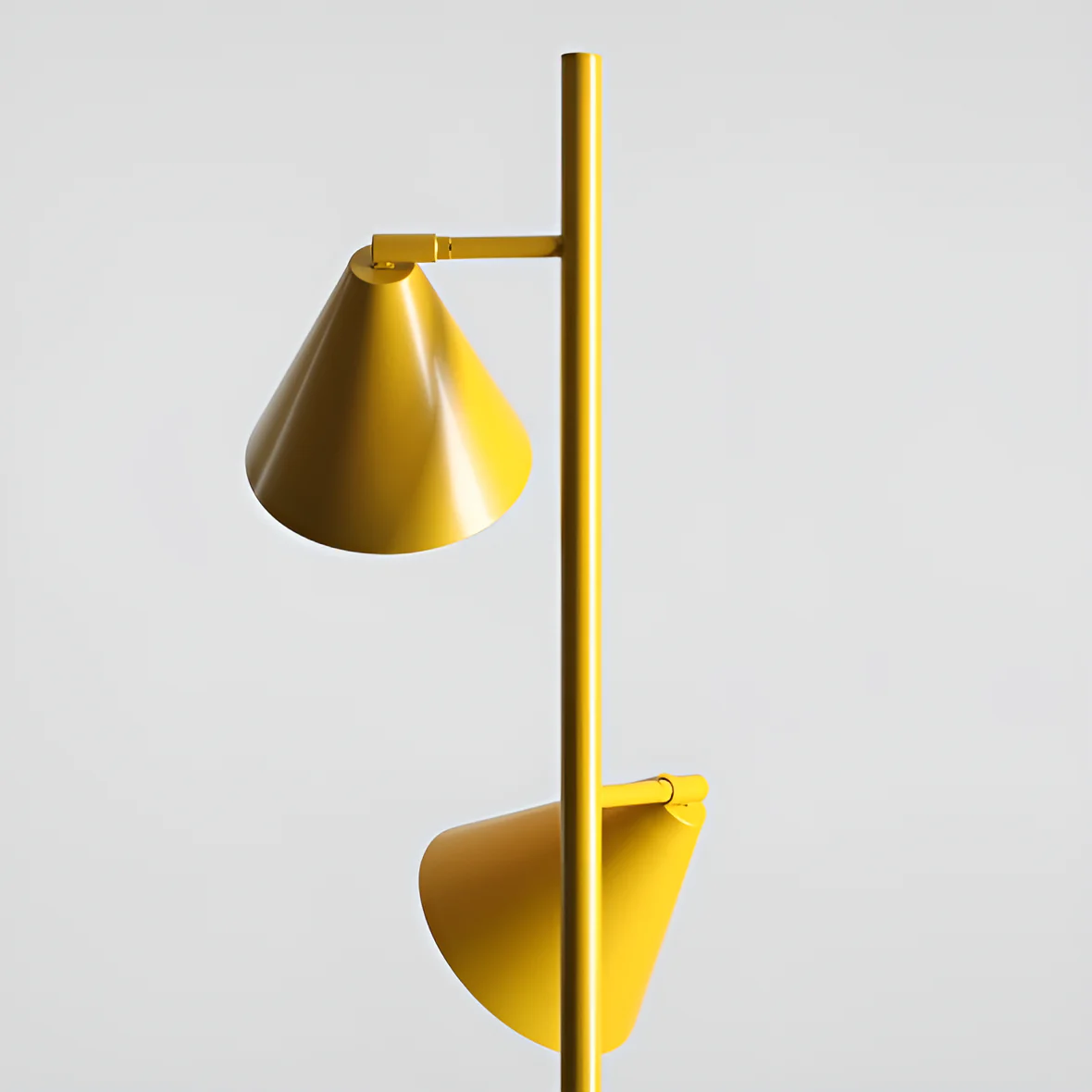 Lampa podłogowa FORM DUO musztardowy - Image 4