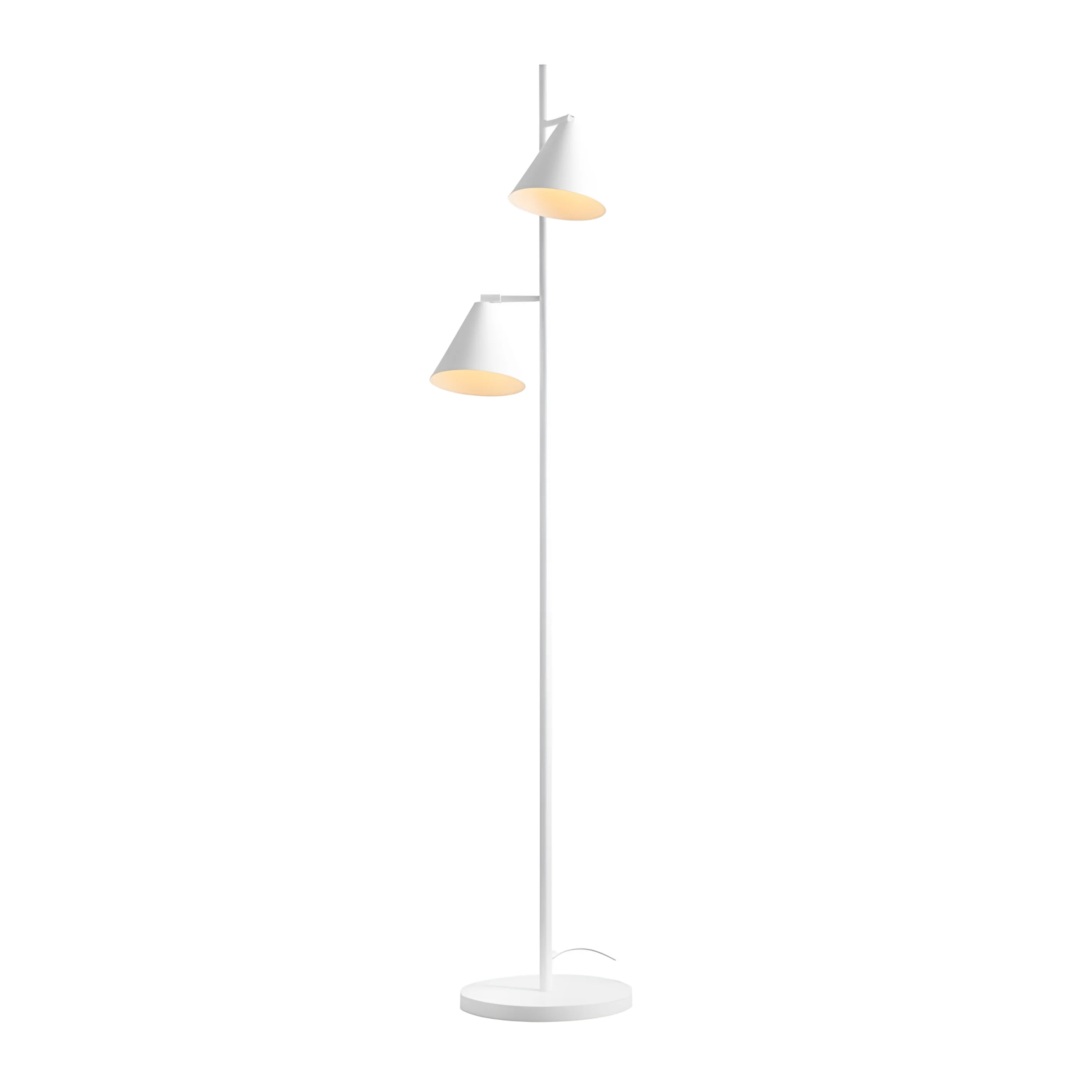 Lampa podłogowa FORM DUO biały