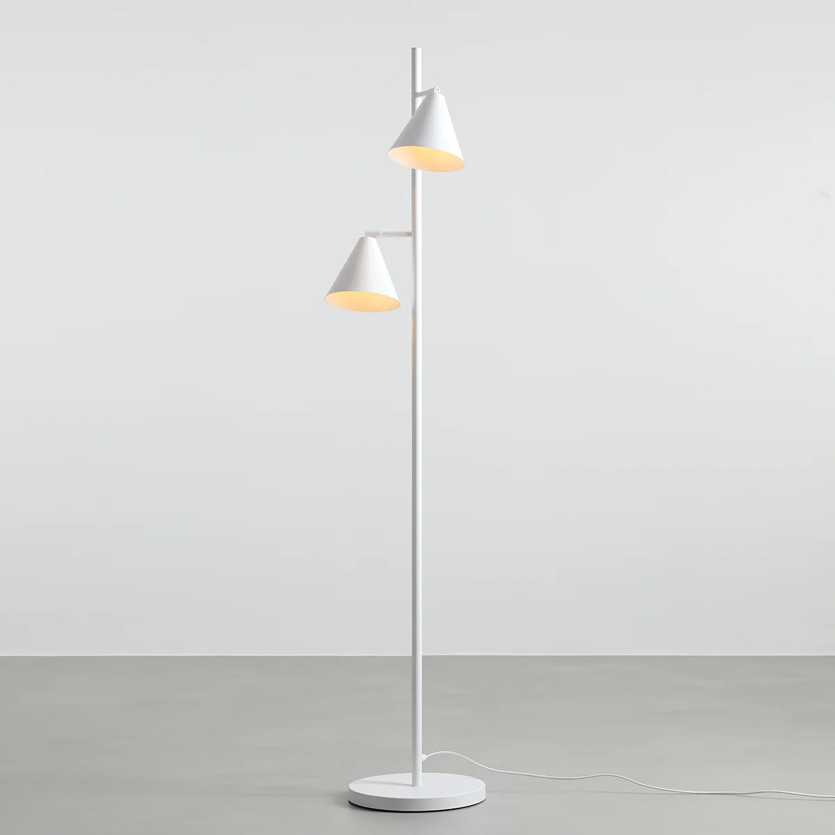 Lampa podłogowa FORM DUO biały - Image 2