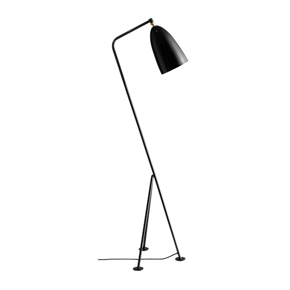 Lampa podłogowa trójnóg GRÄSHOPPA czarny matowy