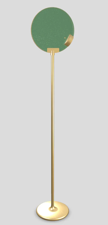Lampa podłogowa HORO STL szczotkowany mosiądz - Image 8