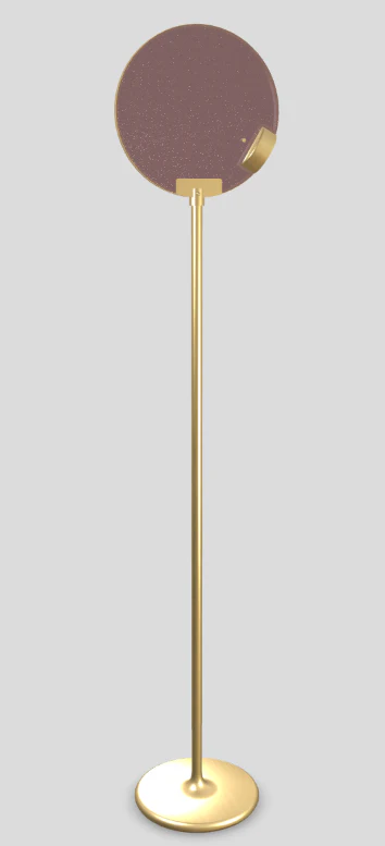 Lampa podłogowa HORO STL szczotkowany mosiądz - Image 9