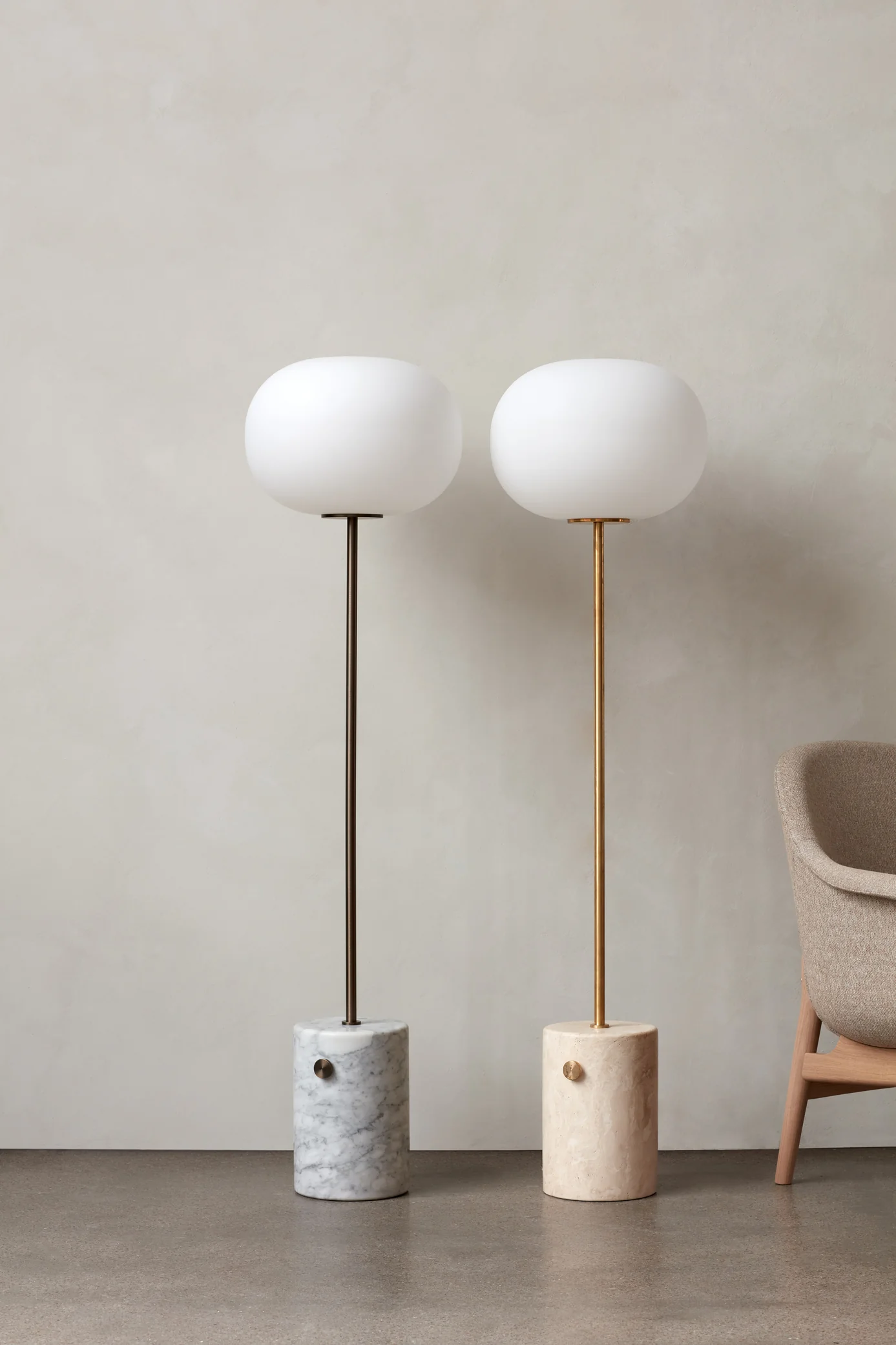 Lampa podłogowa JWDA czerwony trawertyn - Image 8