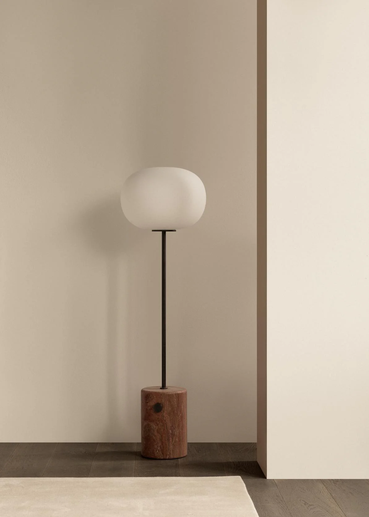 Lampa podłogowa JWDA czerwony trawertyn - Image 13