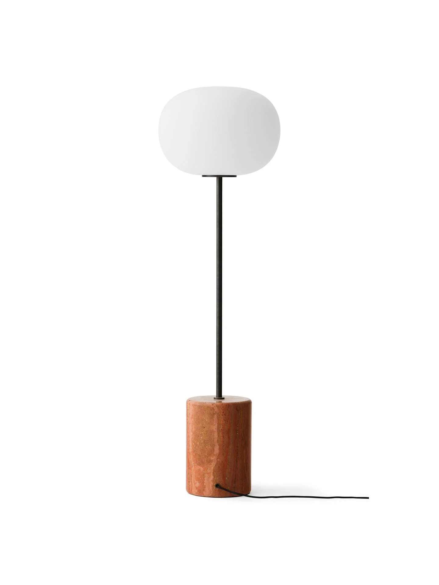 Lampa podłogowa JWDA czerwony trawertyn - Image 3