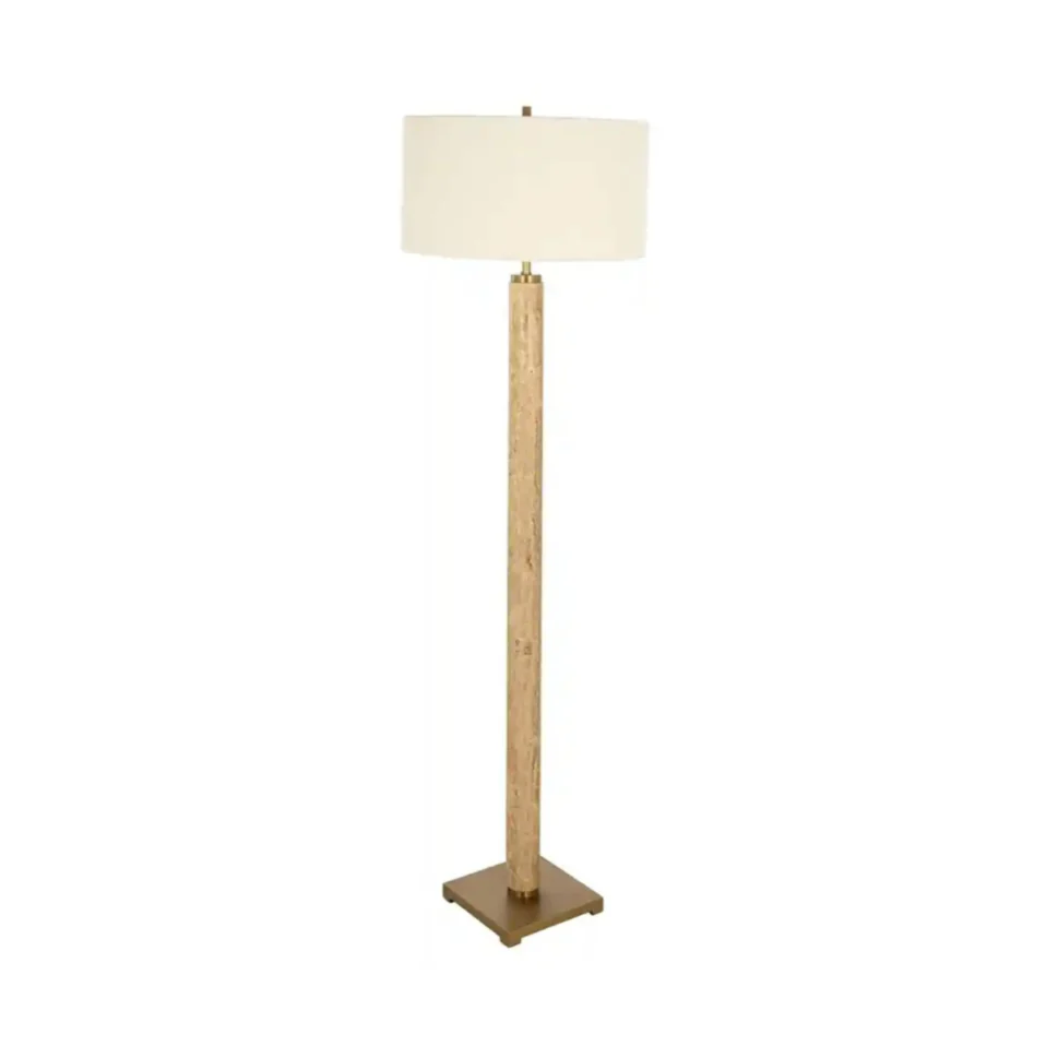 Lampa podłogowa LOREN brązowy
