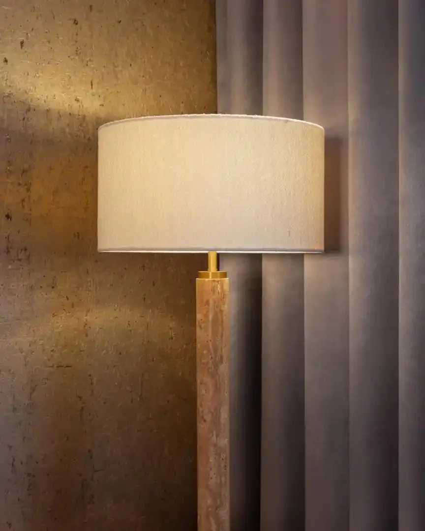 Lampa podłogowa LOREN brązowy - Image 4