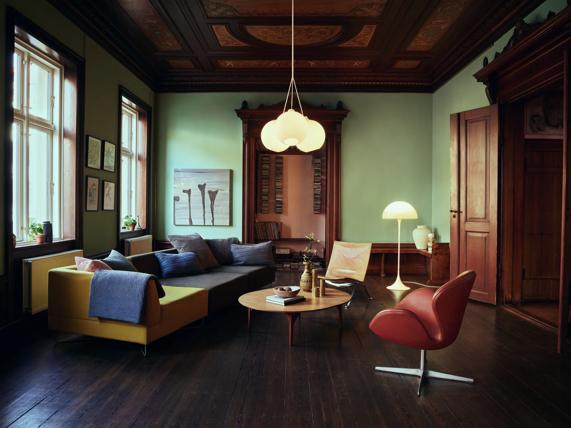 Lampa podłogowa PANTHELLA biały - Image 10