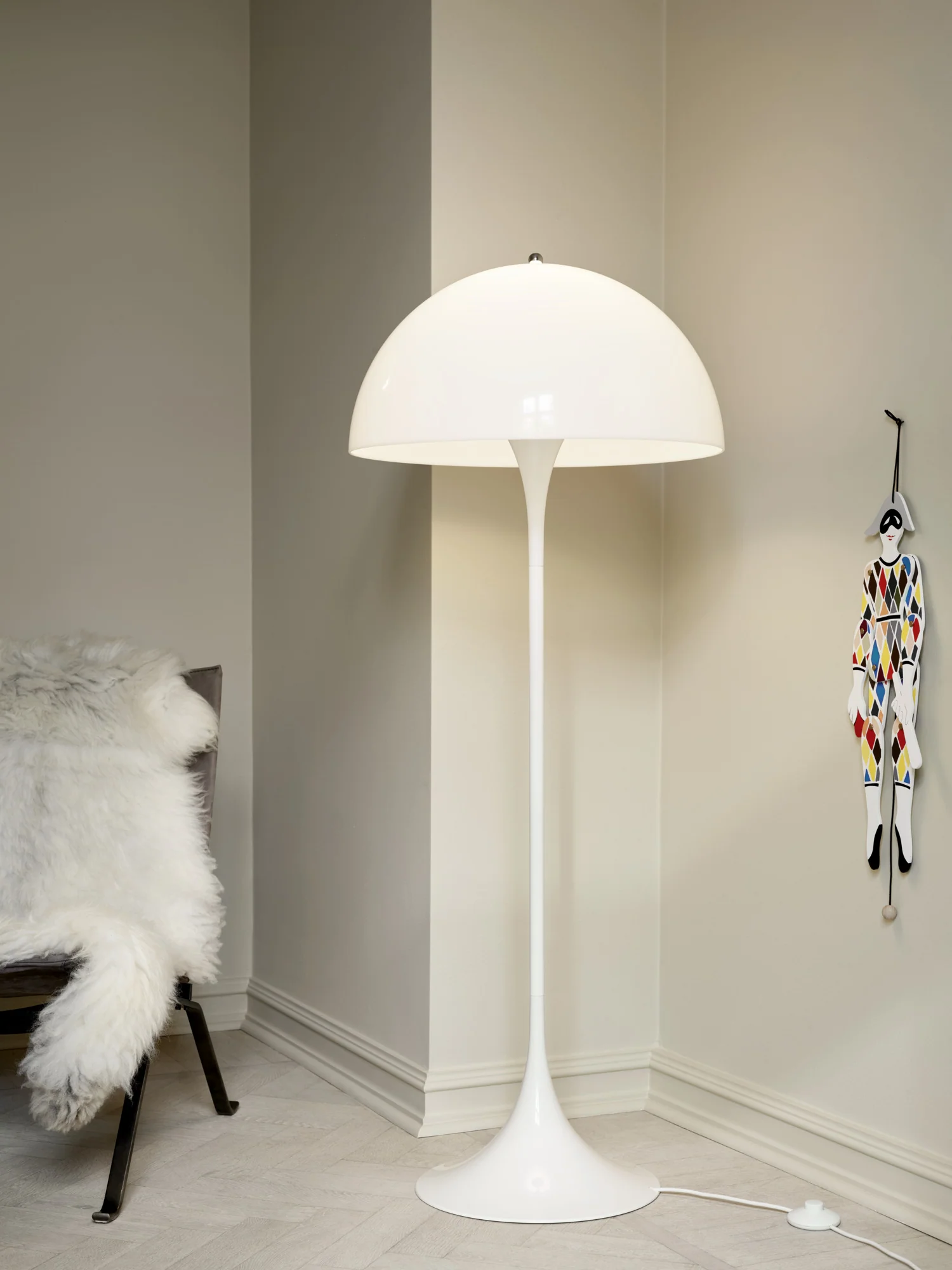 Lampa podłogowa PANTHELLA biały - Image 20