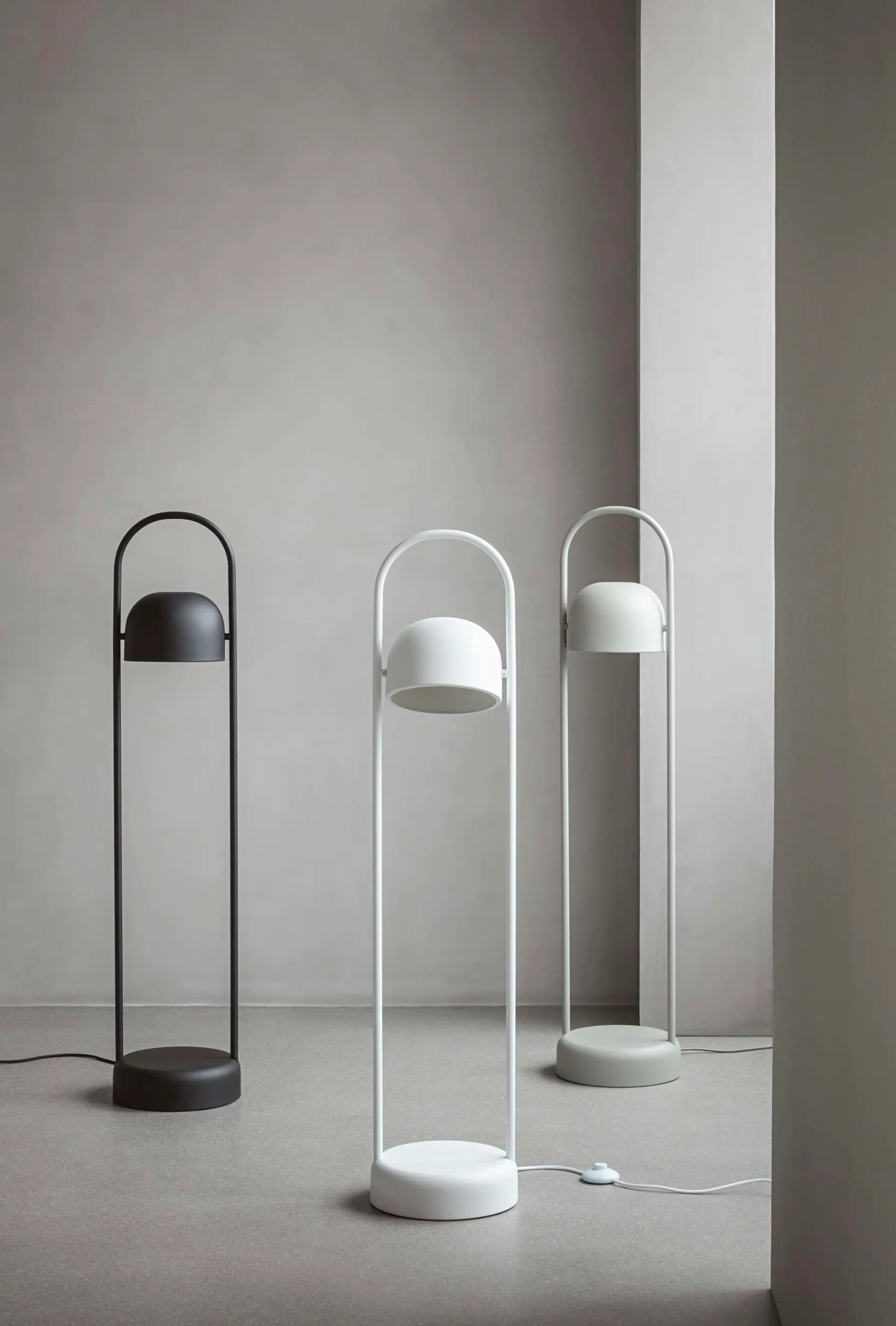 Lampa podłogowa QUAY szary - Image 6