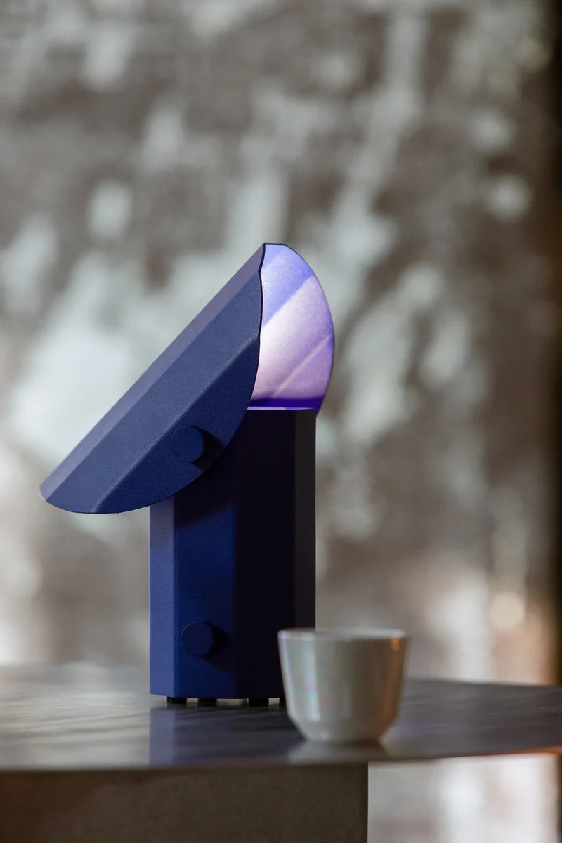 Lampa przenośna APOLIN kobaltowy - Image 2