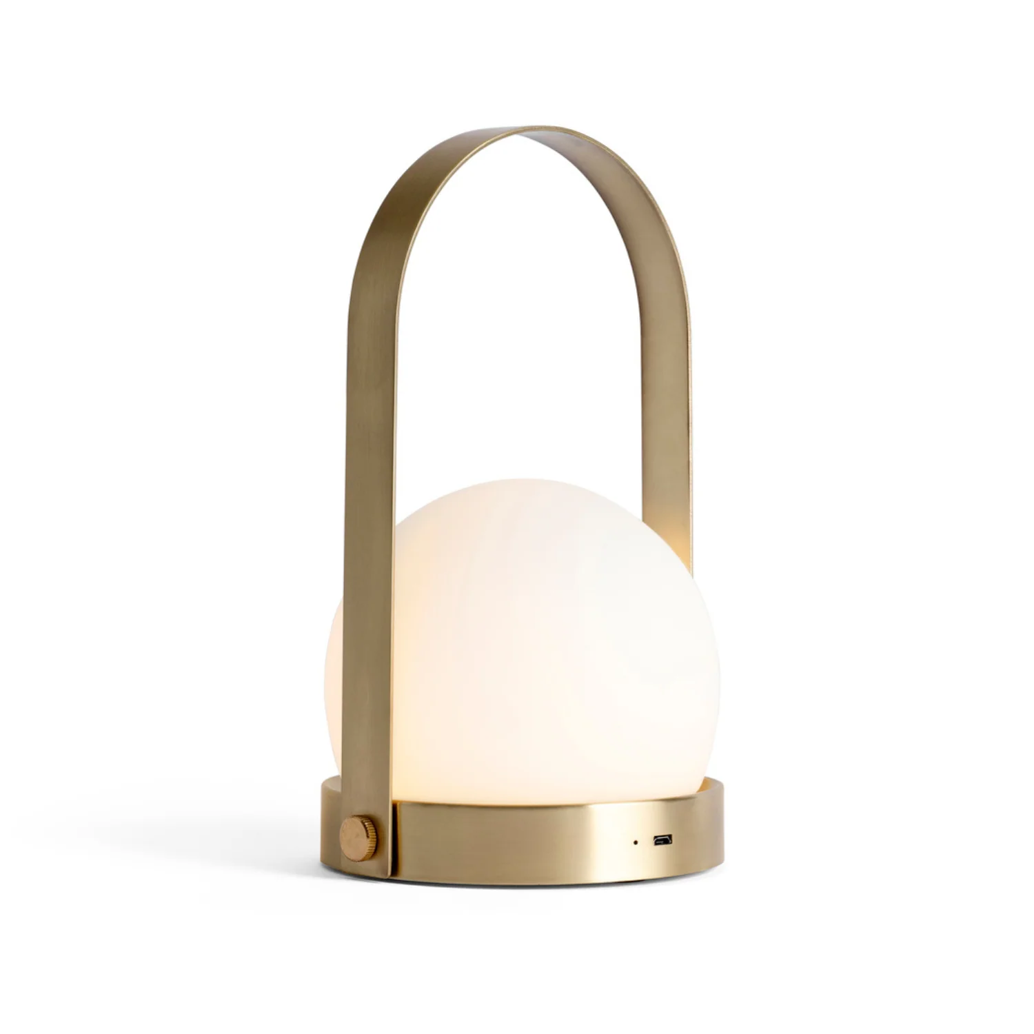 Lampa przenośna CARRIE polerowany mosiądz - Image 3