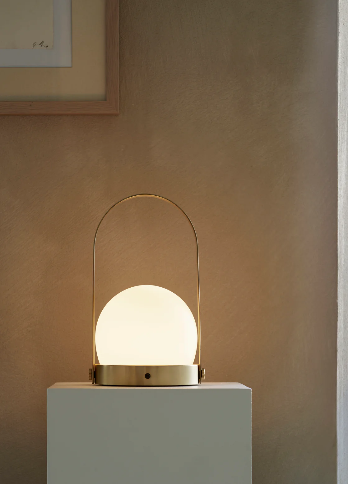 Lampa przenośna CARRIE polerowany mosiądz - Image 6