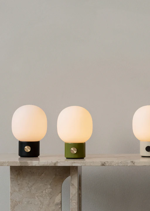 Lampa przenośna JWDA kremowy - Image 3