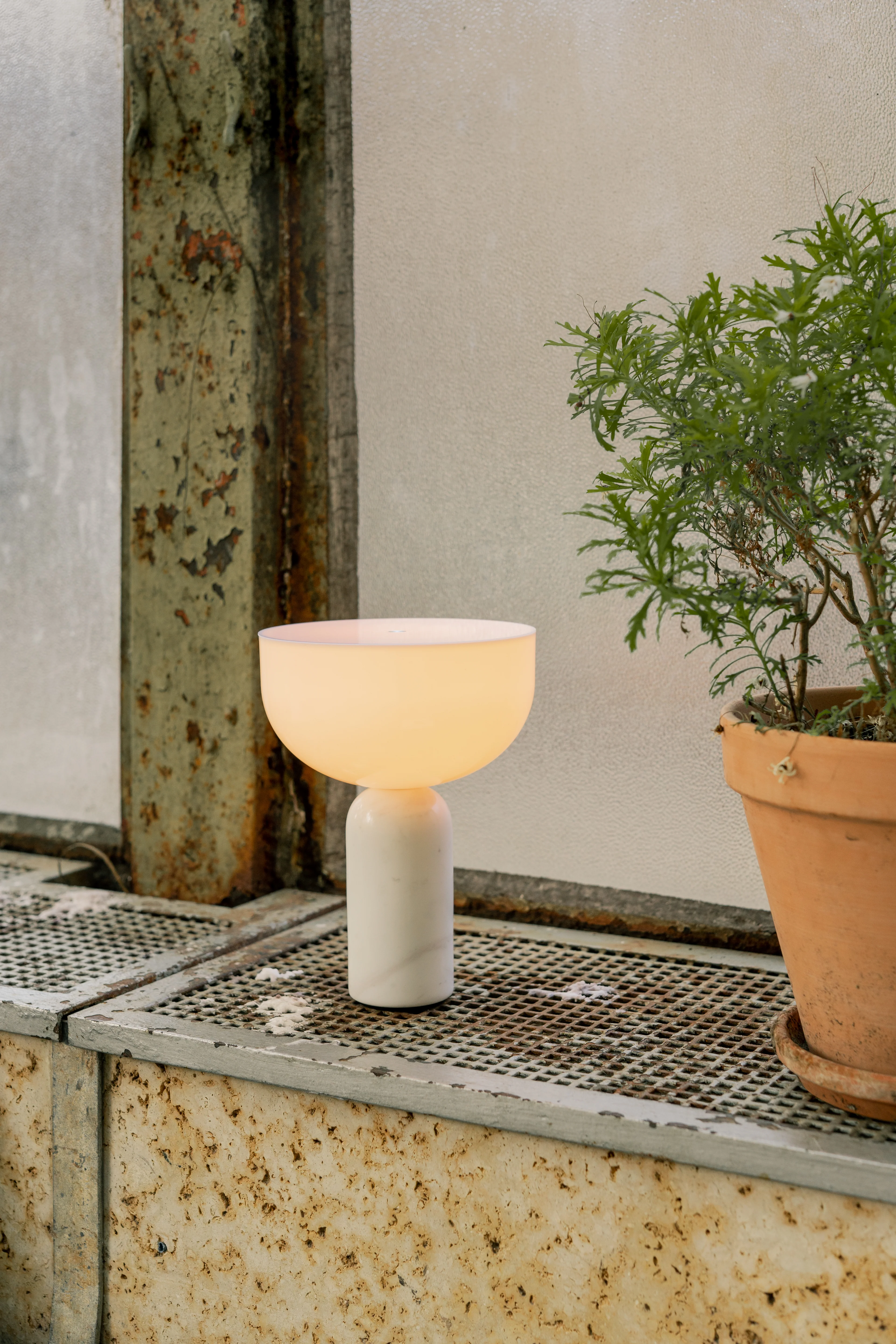 Lampa przenośna KIZU biały marmur - Image 15