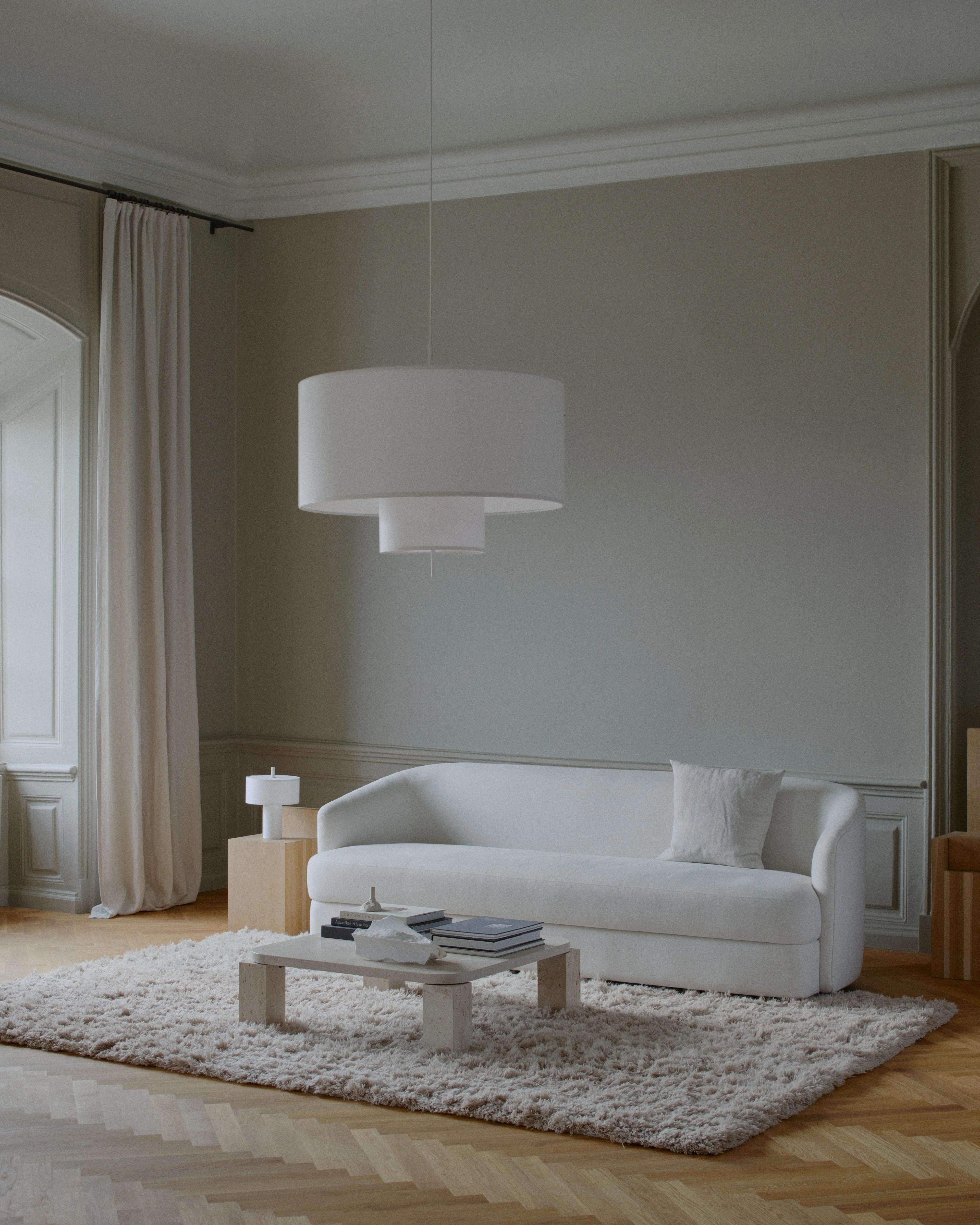 Lampa przenośna MARGIN biały - Image 4