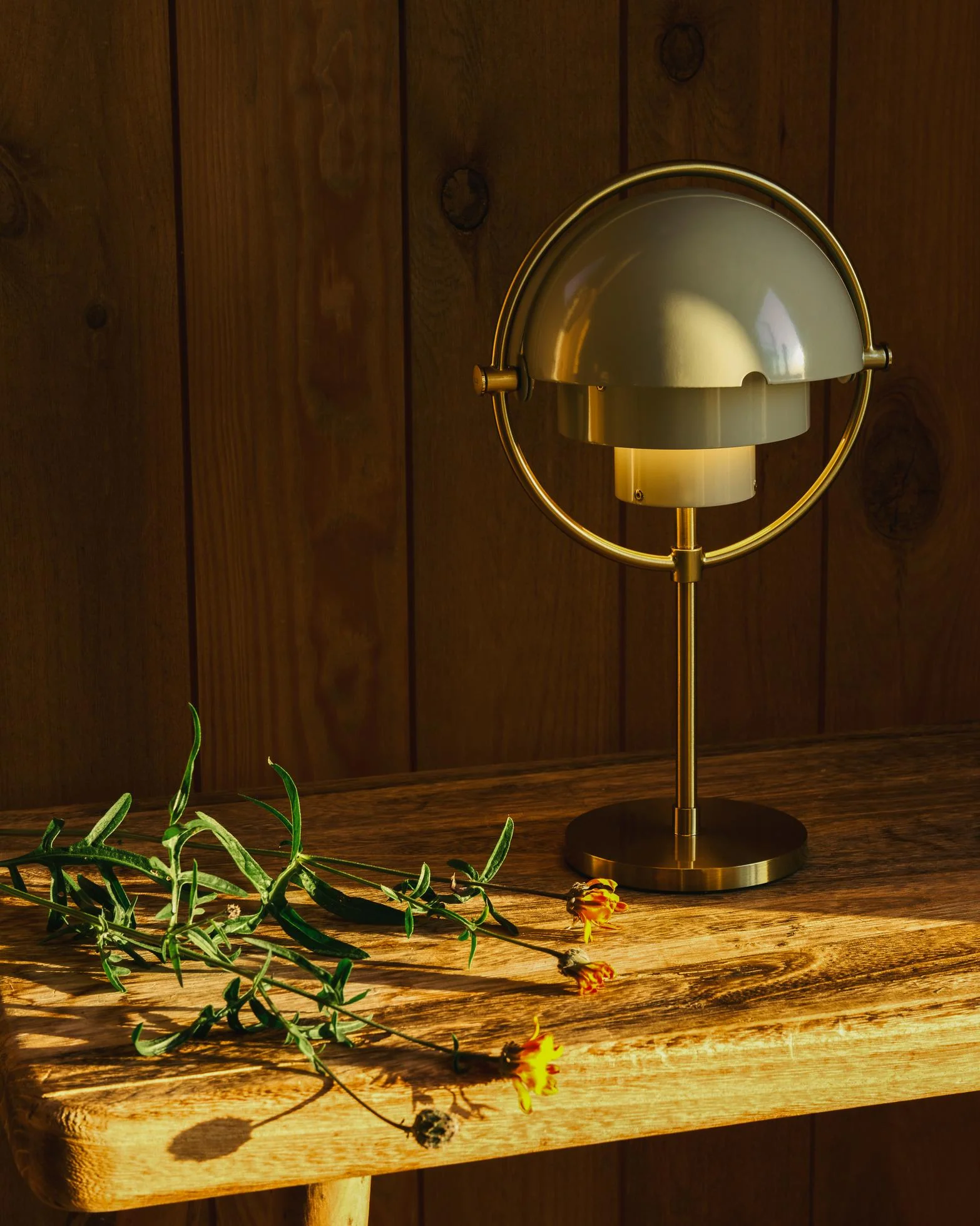 Lampa przenośna MULTI-LITE zielony butelkowy z chromowaną podstawą - Image 13