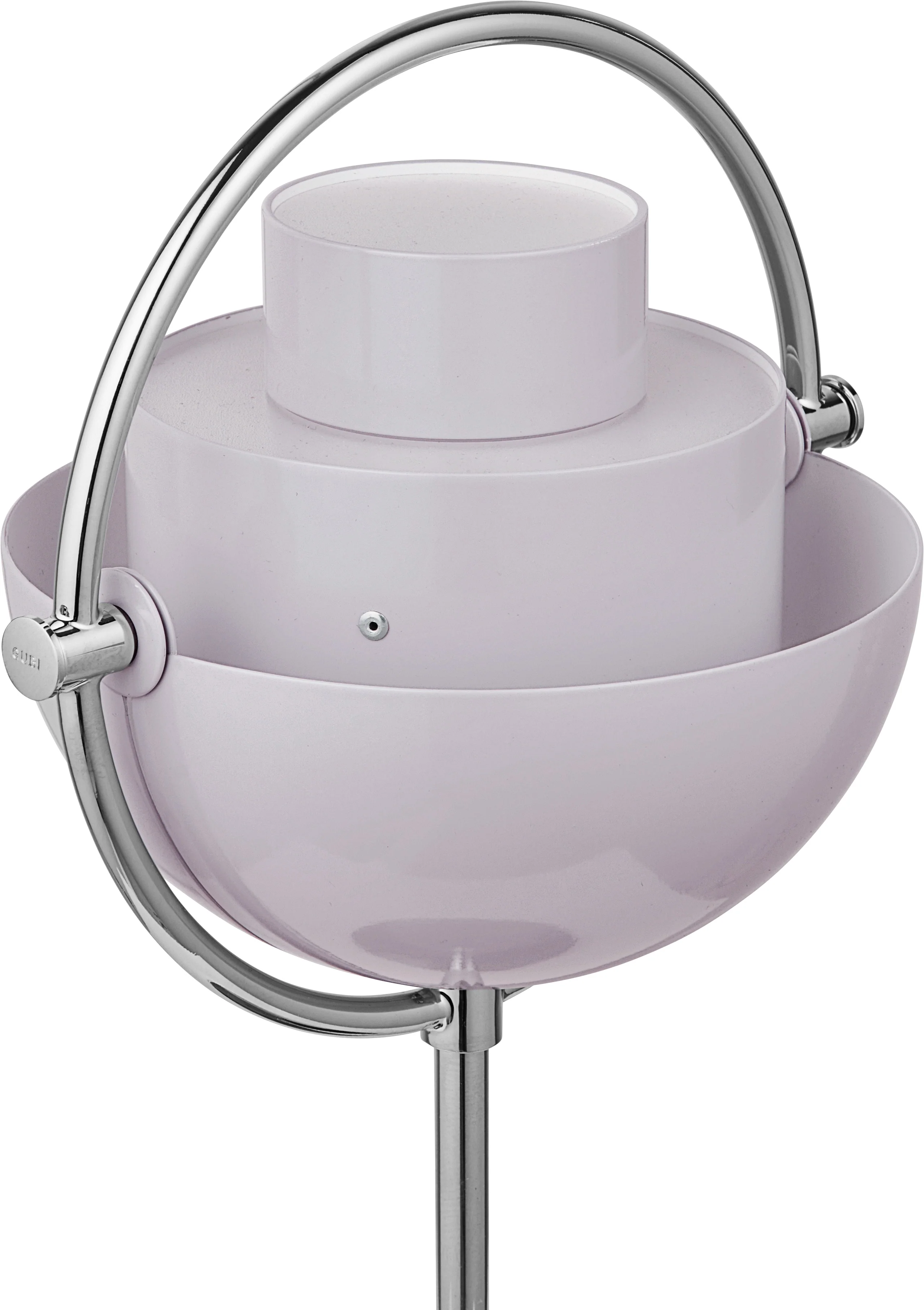 Lampa przenośna MULTI-LITE liliowy z chromowaną podstawą - Image 5