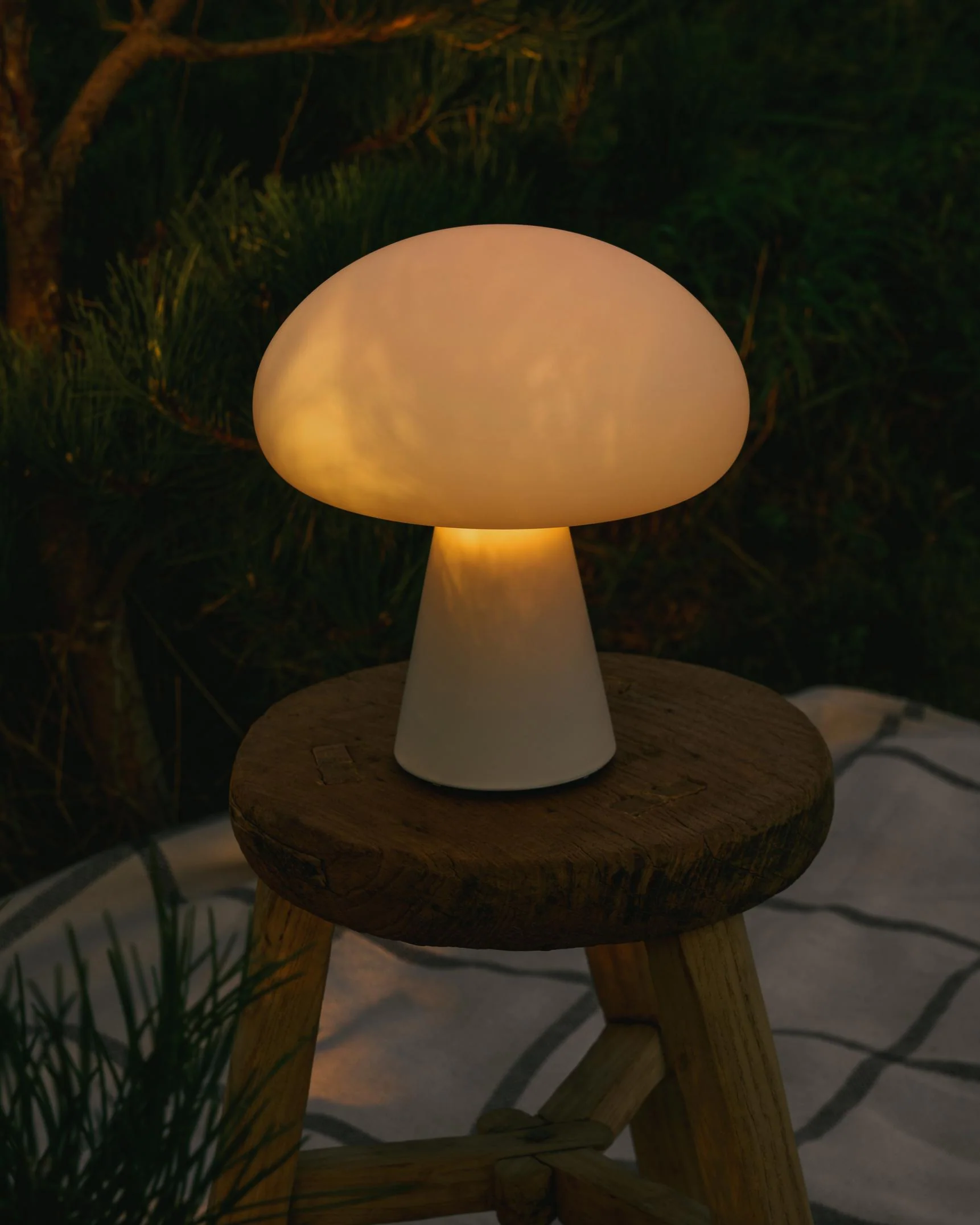 Lampa przenośna OBELLO matowe szkło - Image 5