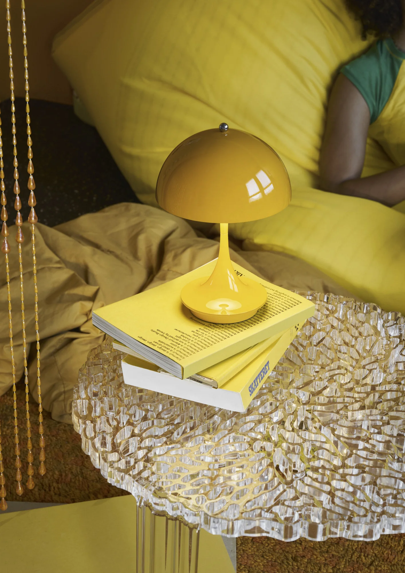 Lampa przenośna PANTHELLA 160 żółty - Image 6