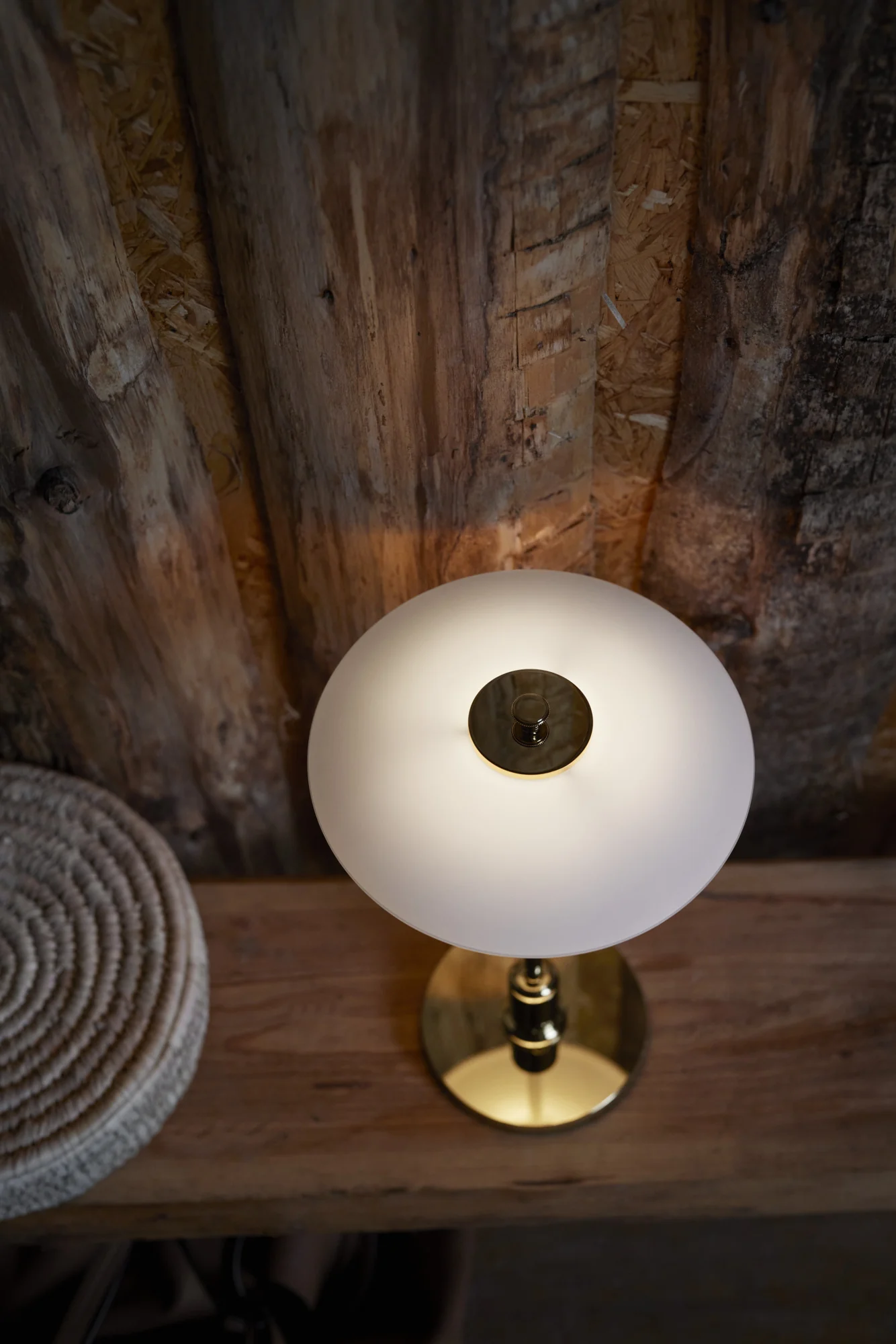 Lampa przenośna PH 2/1 biały z mosiężną podstawą - Image 20