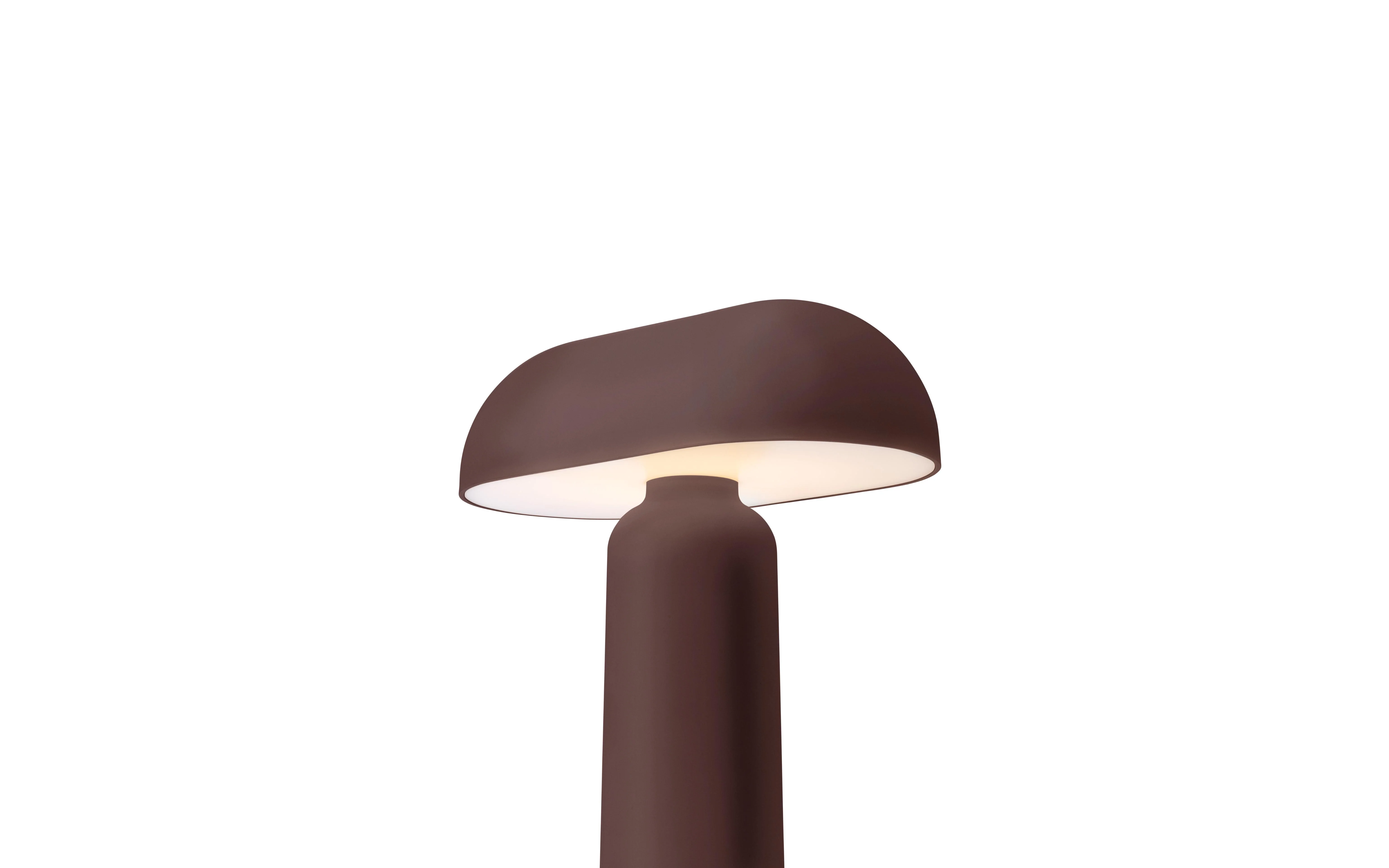 Lampa przenośna PORTA brązowy - Image 6