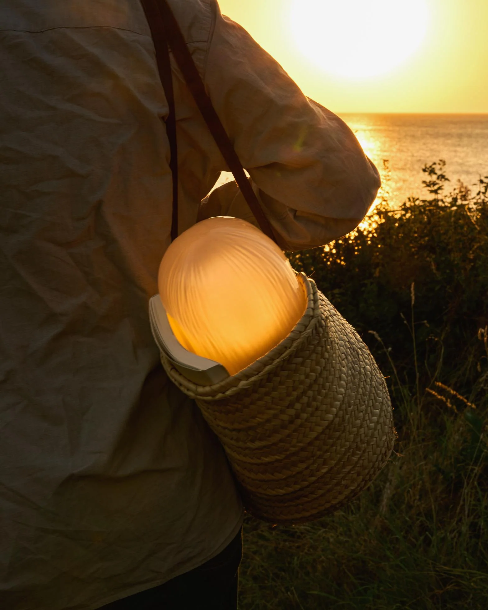 Lampa przenośna SEINE szkło - Image 2