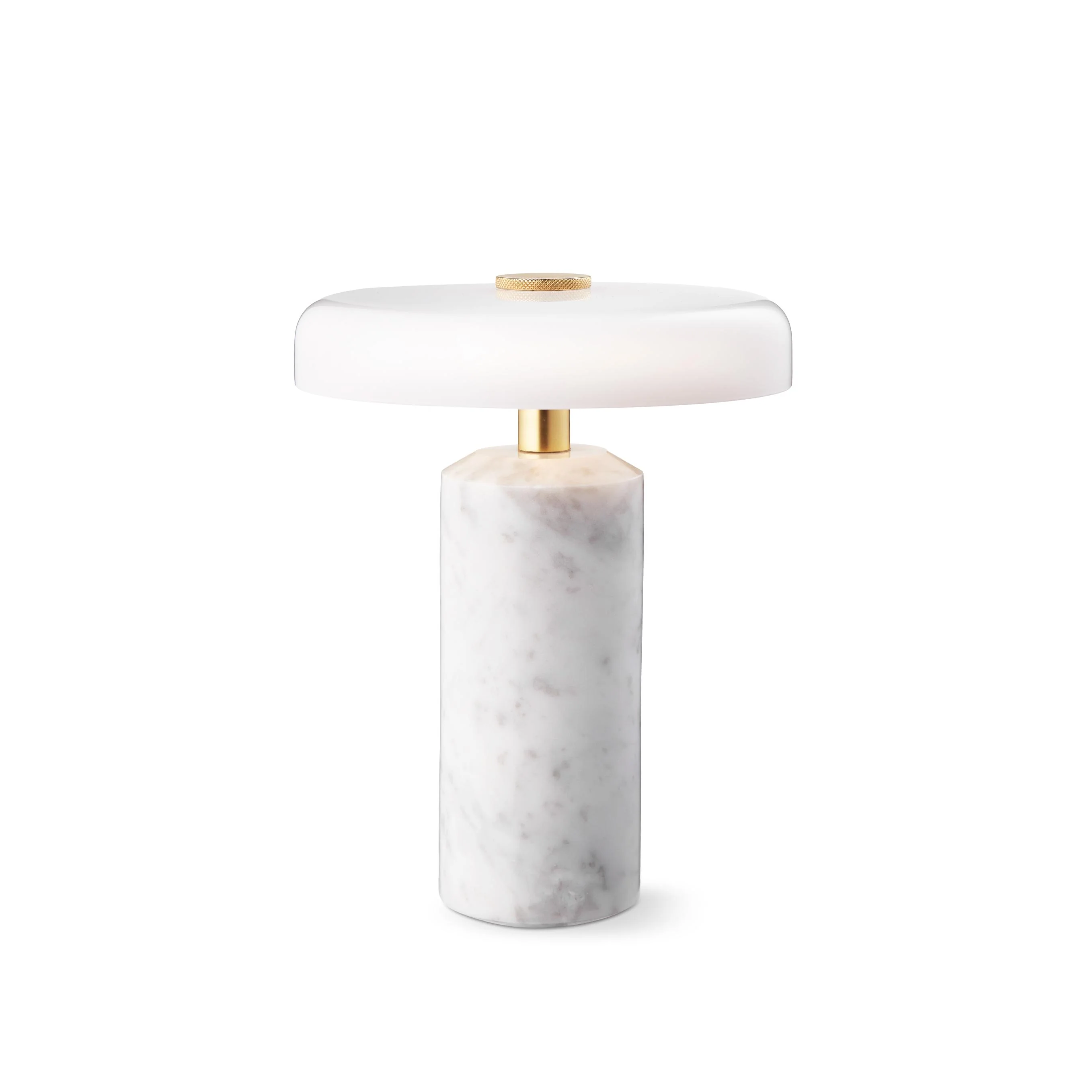 Lampa przenośna TRIP biały marmur z mlecznobiałym szkłem - Image 5