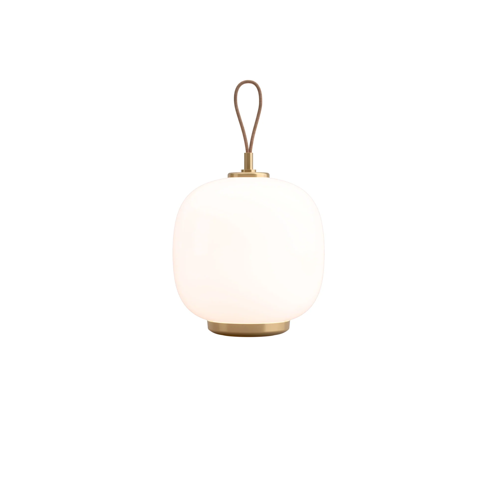 Lampa przenośna VL 45 jasnoróżowy z mosiężną podstawą - Image 3