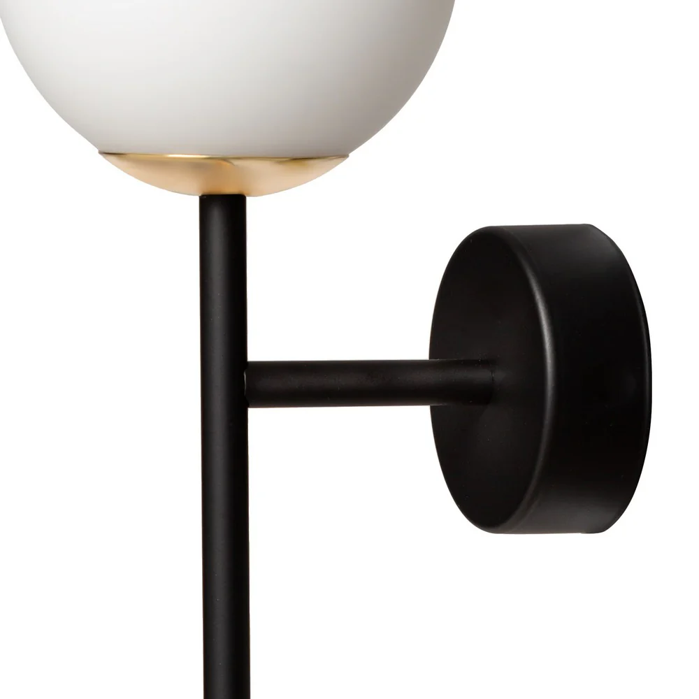 Lampa ścienna ASTRA DECO czarny ze złotym - Image 3