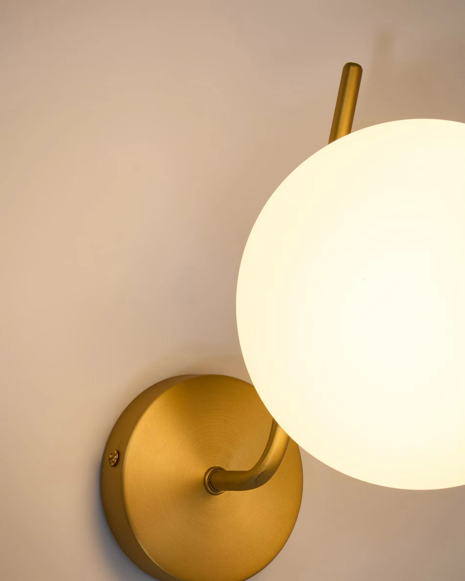 Lampa ścienna BRISIA szczotkowany mosiądz - Image 13