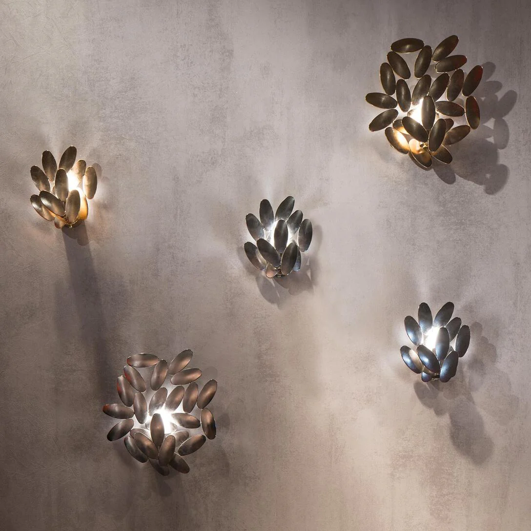 Lampa ścienna FOLIAE srebrny - Image 4