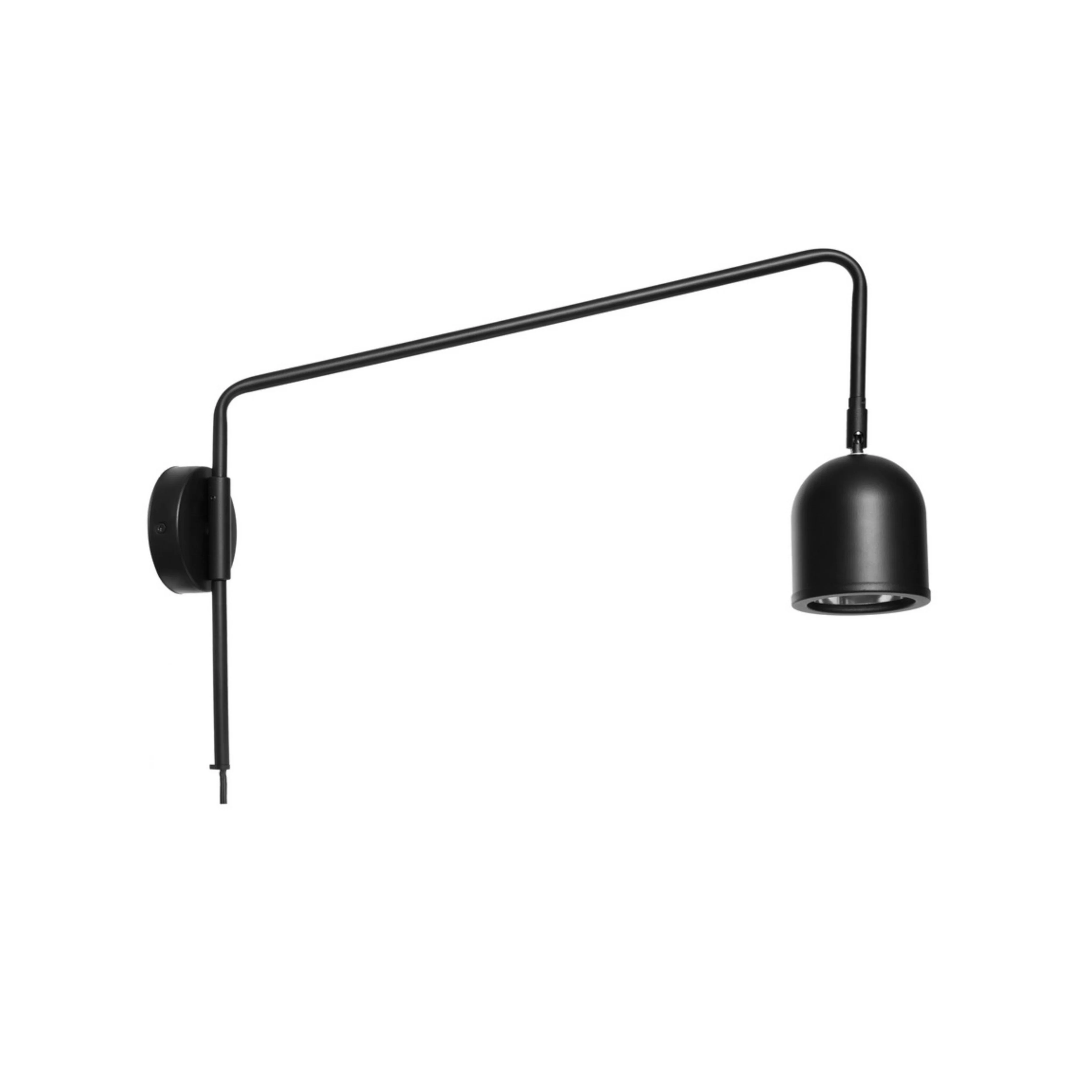 Lampa ścienna GASPAR czarny