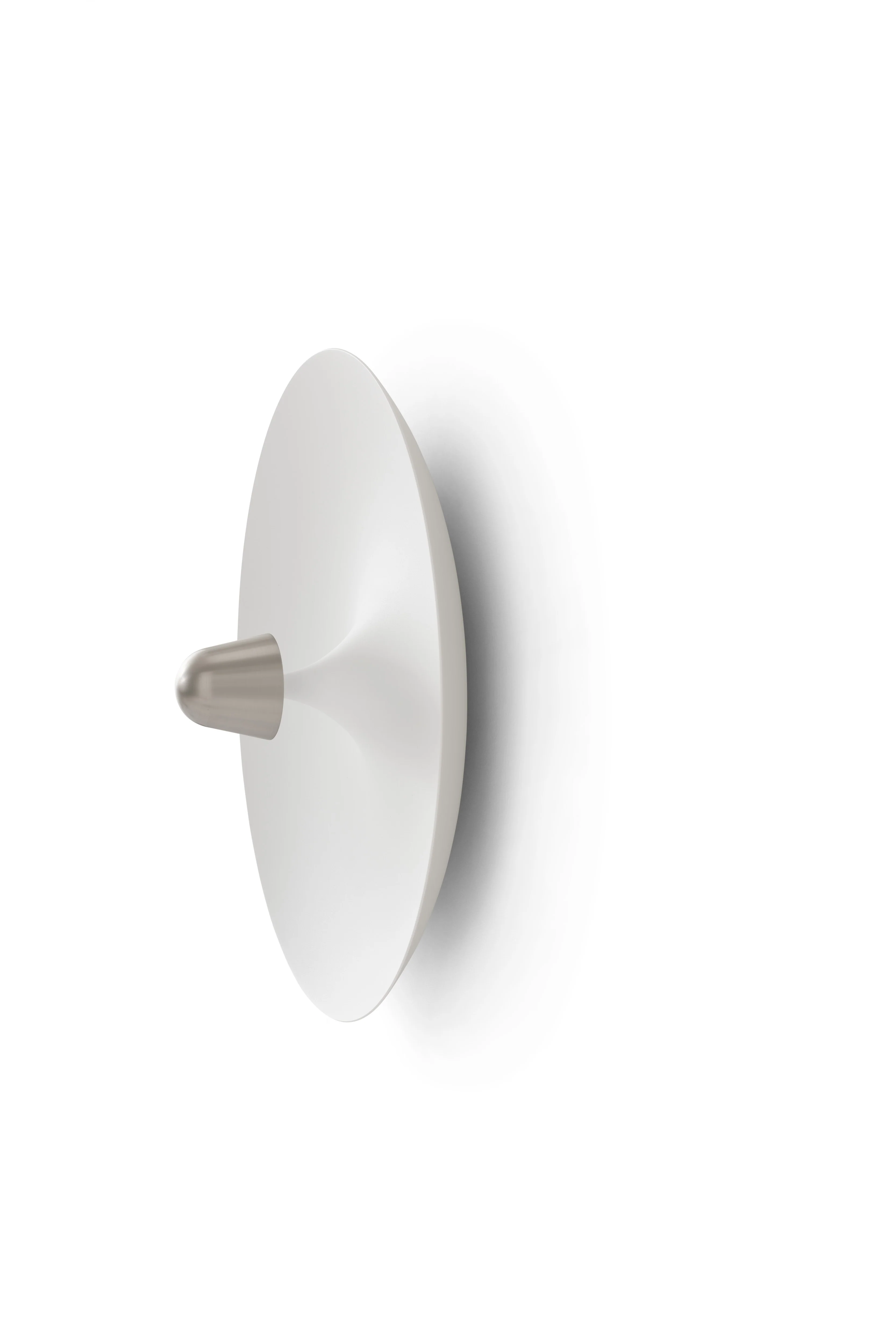 Lampa ścienna KANTARELL biały z niklowanym wykończeniem - Image 6