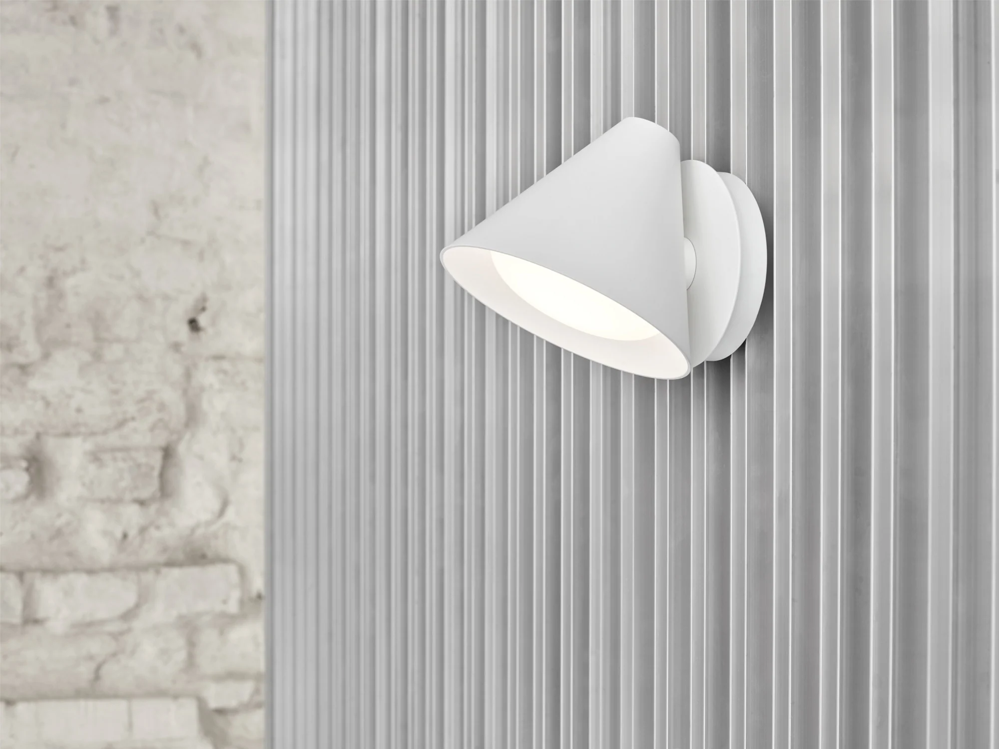 Lampa ścienna KEGLEN biały - Image 6