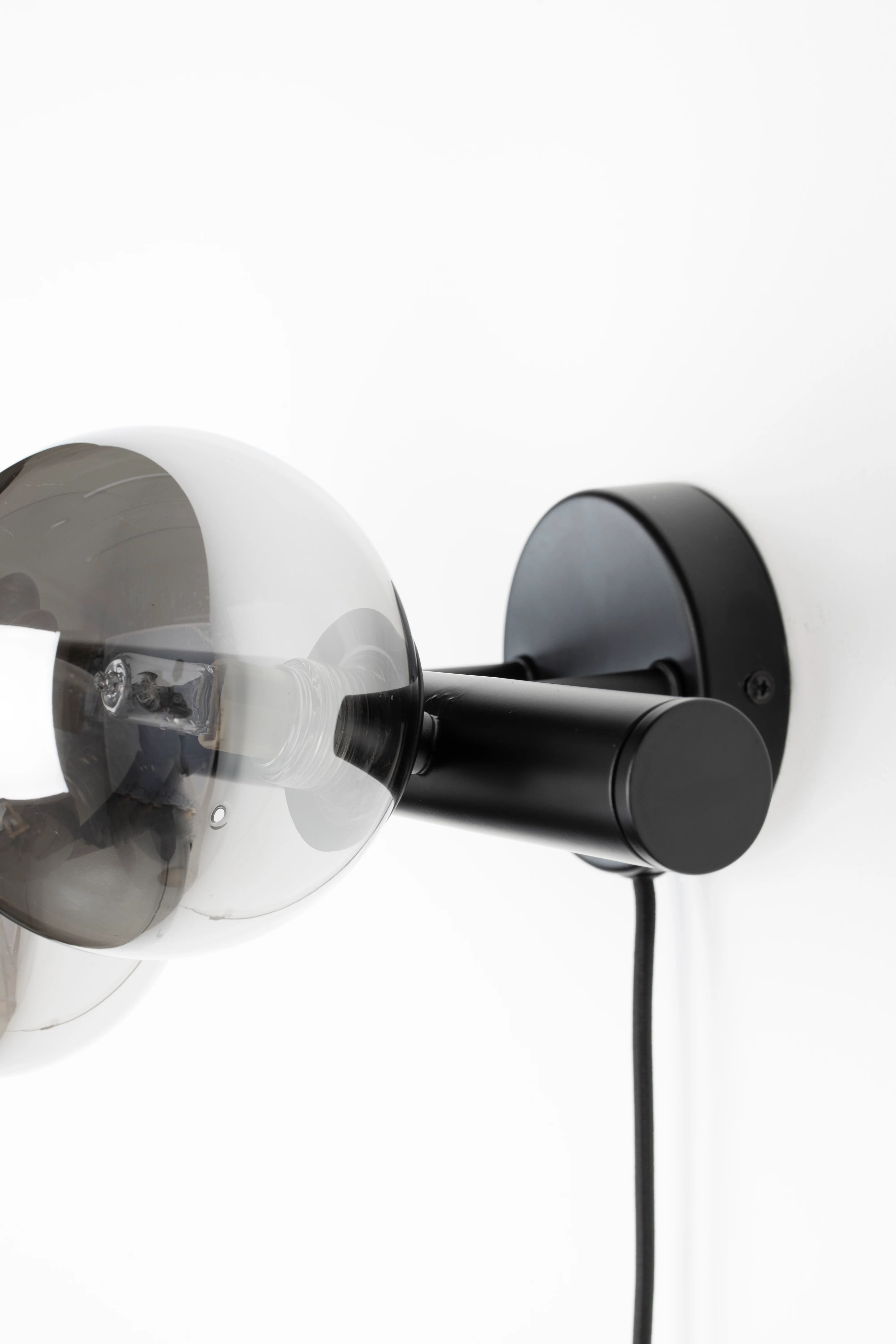 Lampa ścienna trzypunktowa MONICA dymione szkło - Image 7