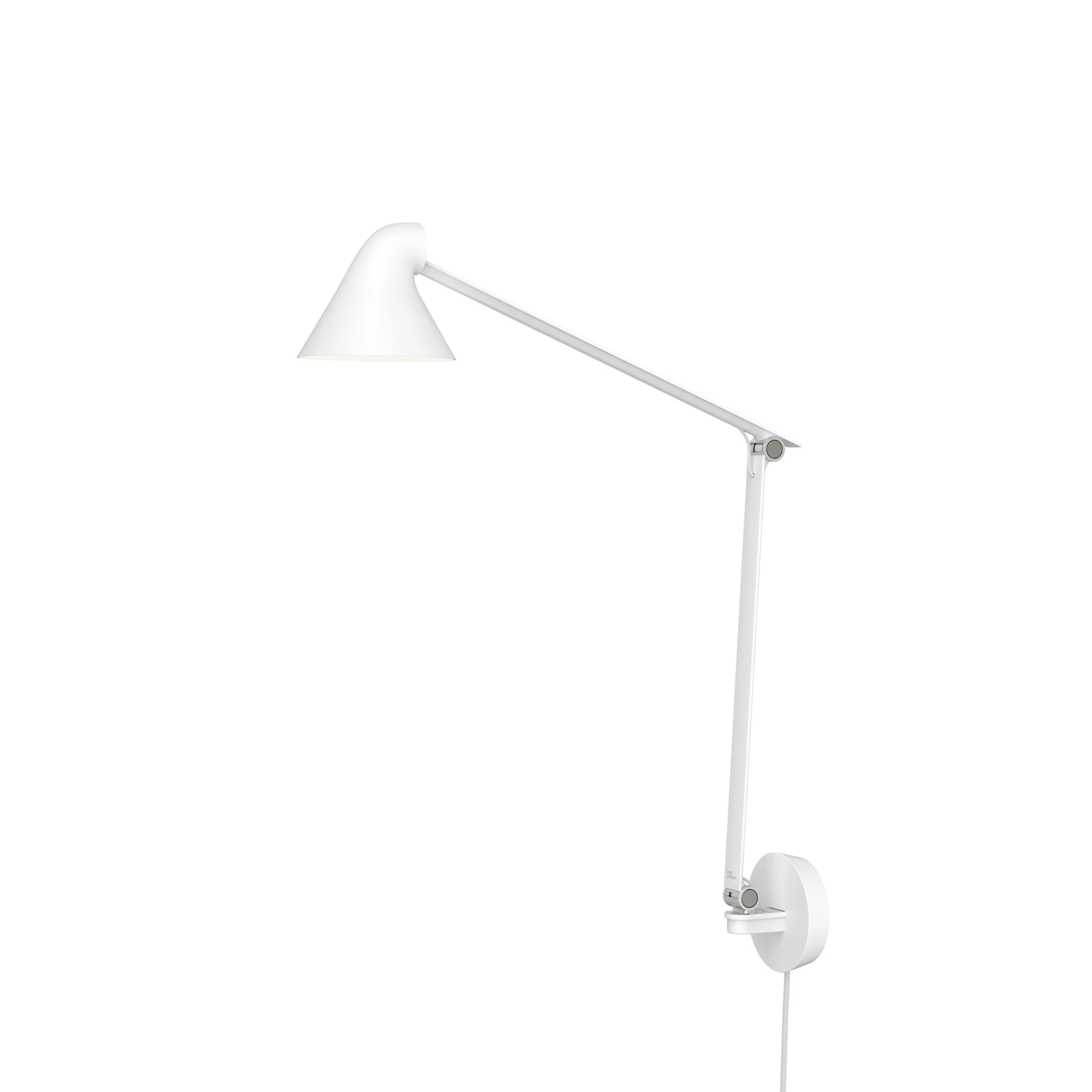 Lampa ścienna na wysięgniku regulowana NJP biały - Image 11