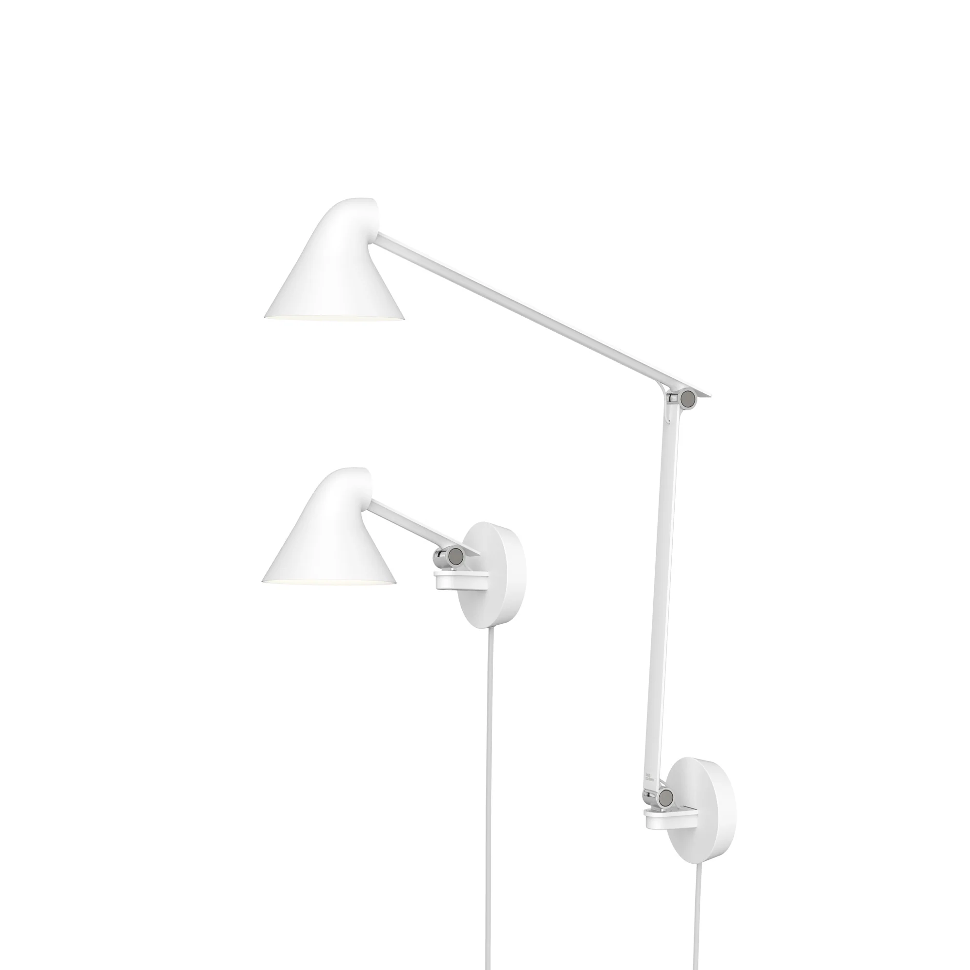 Lampa ścienna na wysięgniku regulowana NJP biały - Image 12