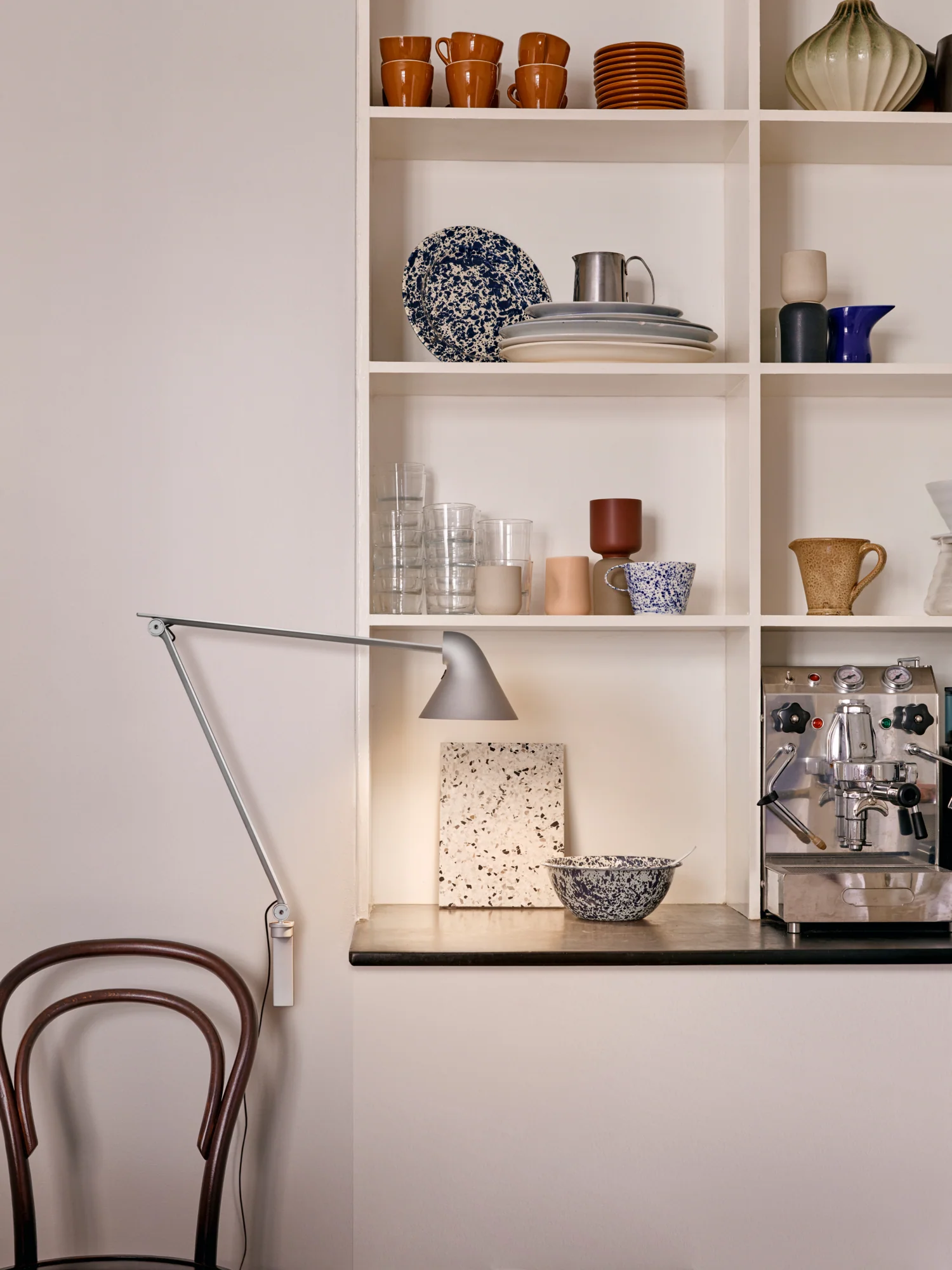 Lampa ścienna na wysięgniku regulowana NJP biały - Image 5
