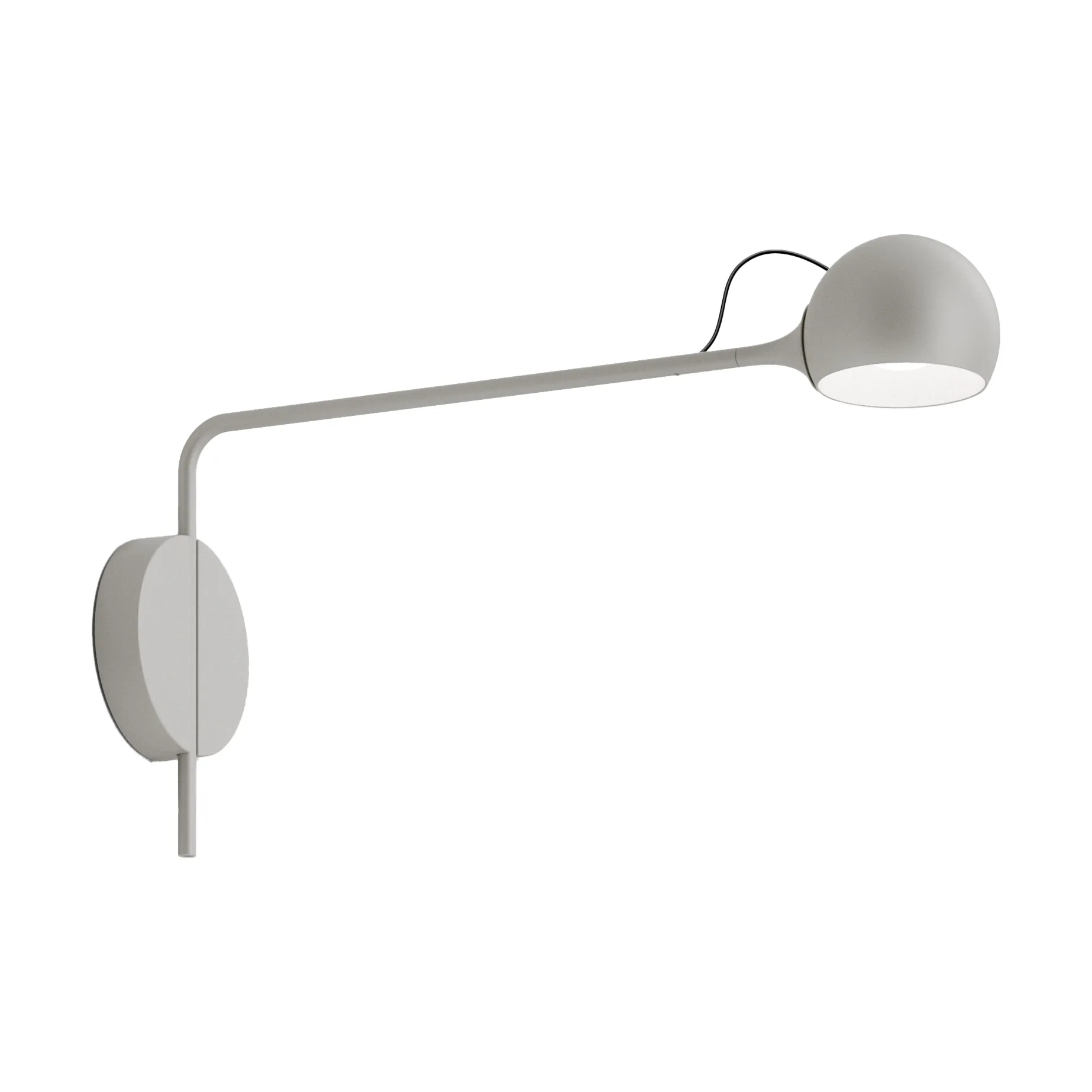 Lampa ścienna regulowana IXA jasnoszary