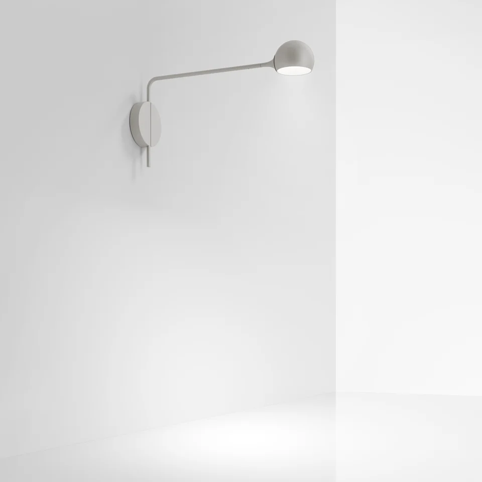 Lampa ścienna regulowana IXA jasnoszary - Image 3