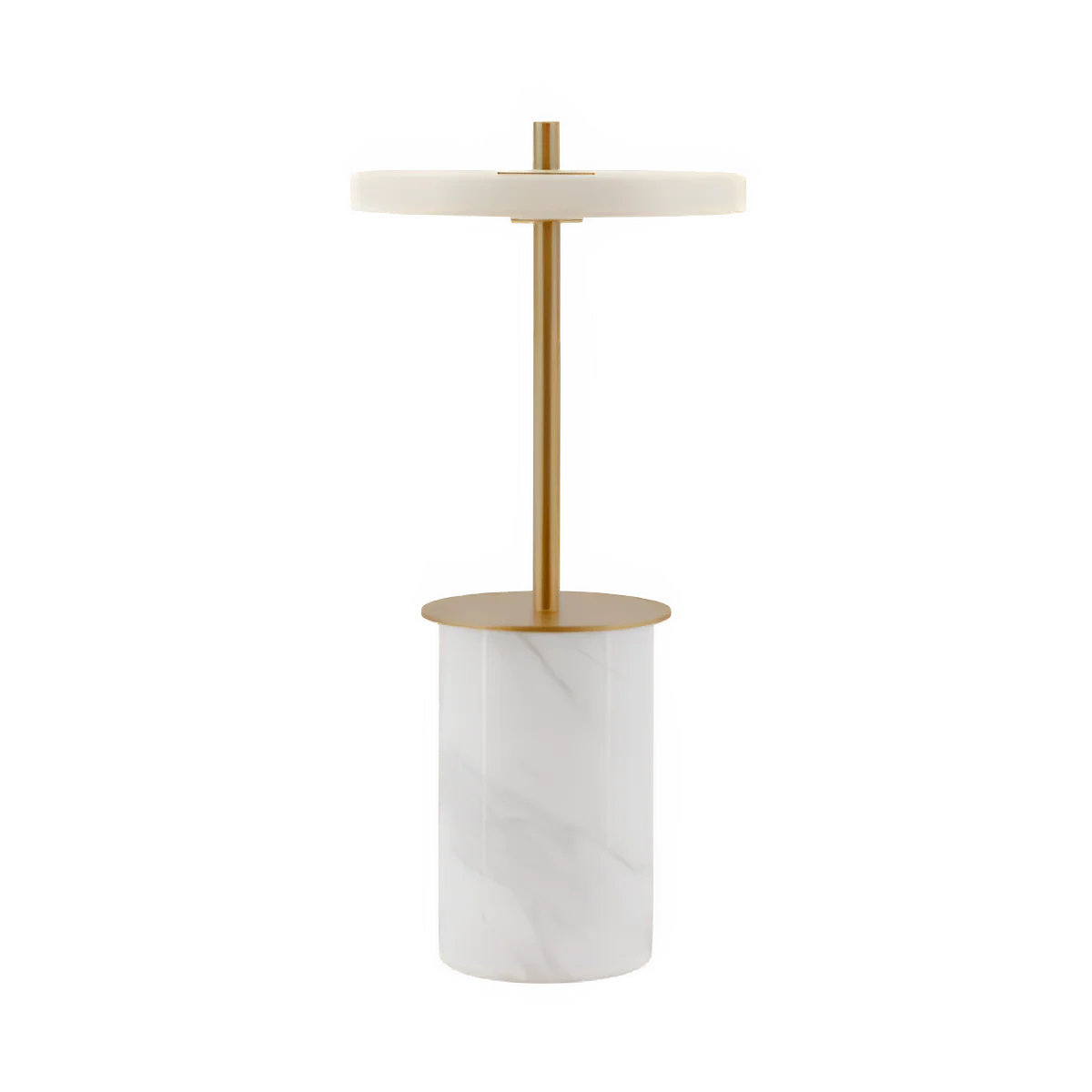 Lampa stołowa ASTERIA MOVE MINI biały marmur ze złotą wstawką - Image 4