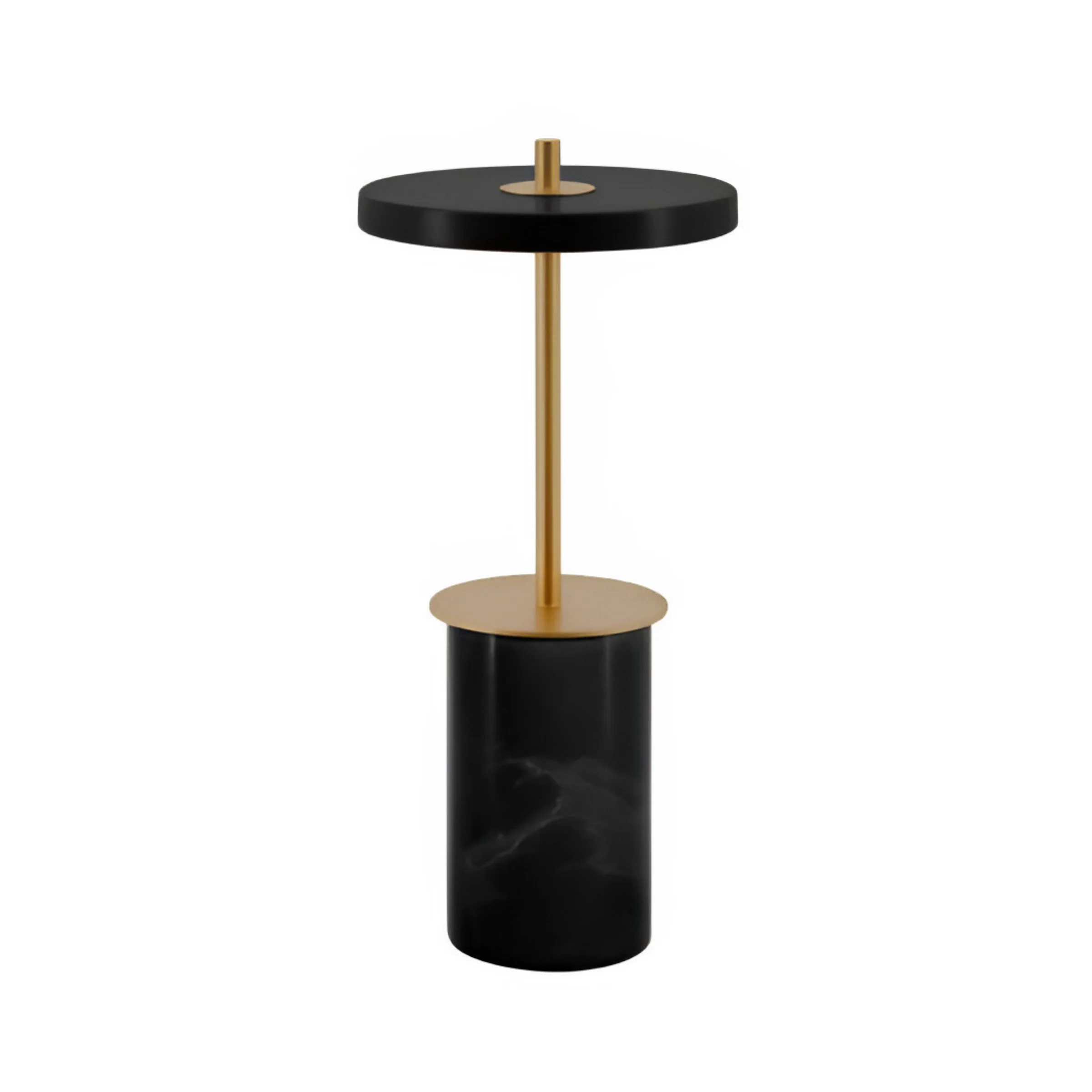 Lampa stołowa ASTERIA MOVE MINI czarny marmur ze złotą wstawką - Image 4