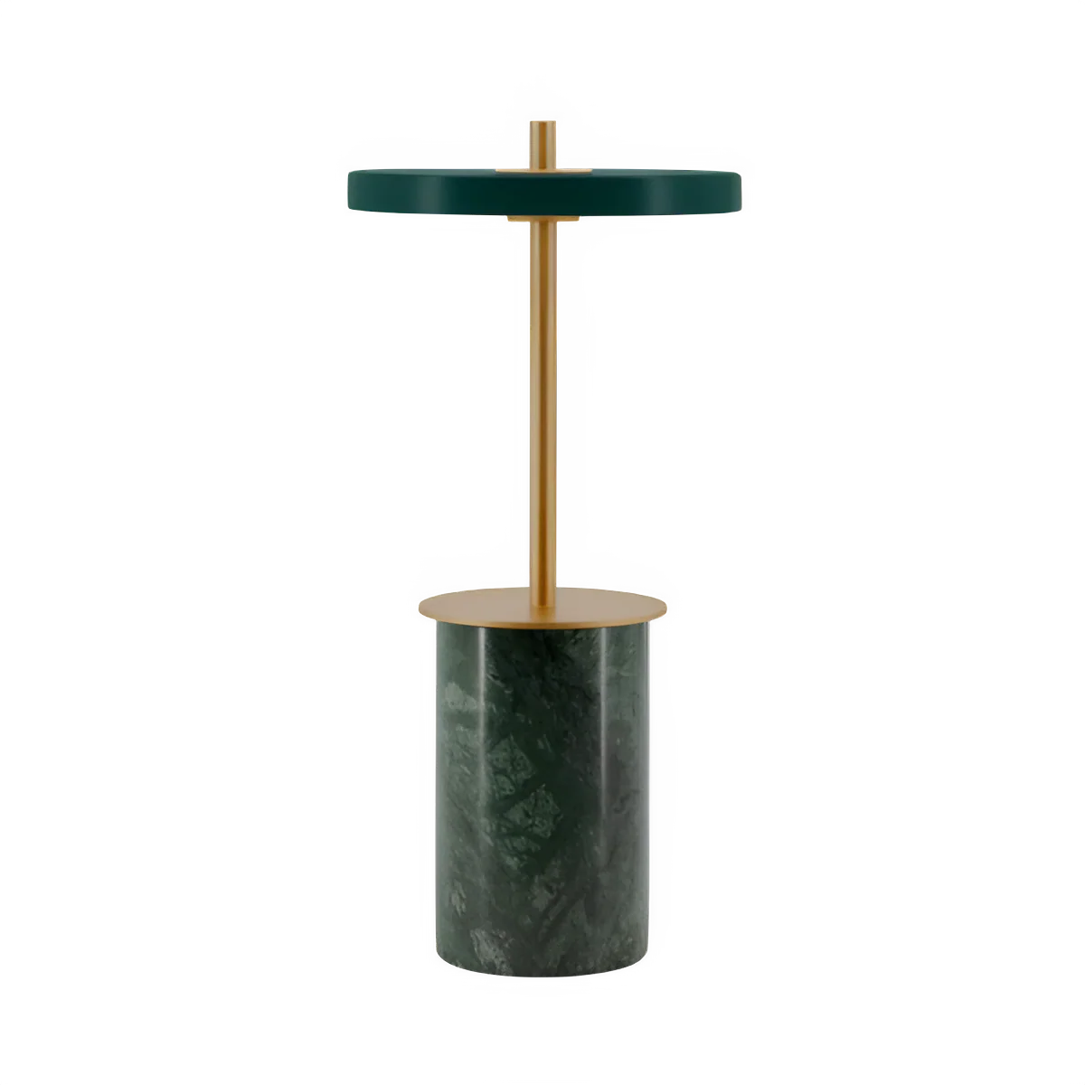 Lampa stołowa ASTERIA MOVE MINI zielony marmur ze złotą wstawką - Image 4